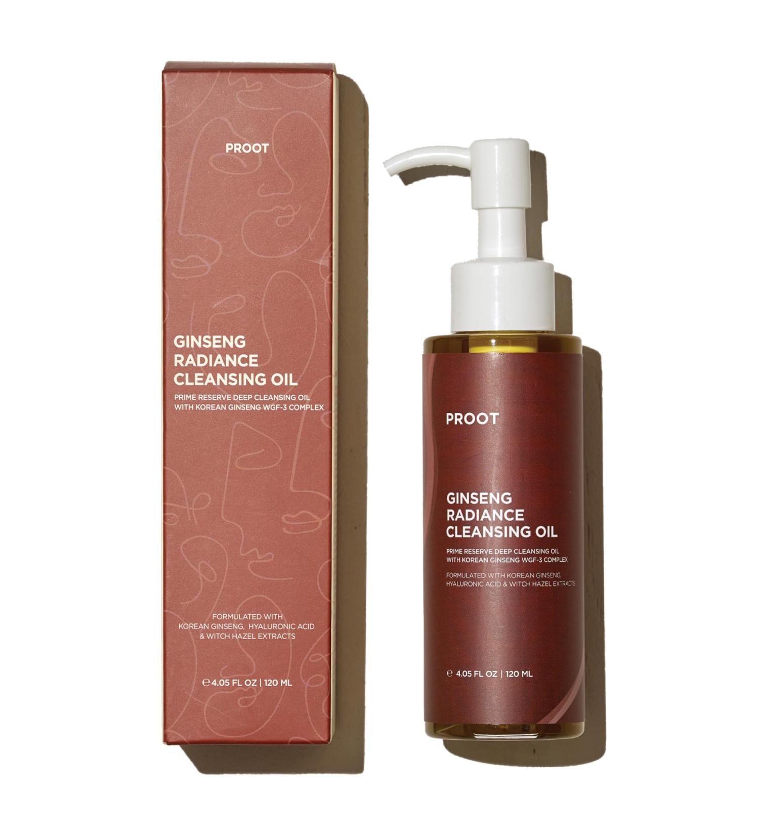 PROOT Ginseng Cleansing Oil | Korean Ginseng Facial Cleanser for At-Home Skincare | Shop Internationally - Buy Online on GoSupps.com
