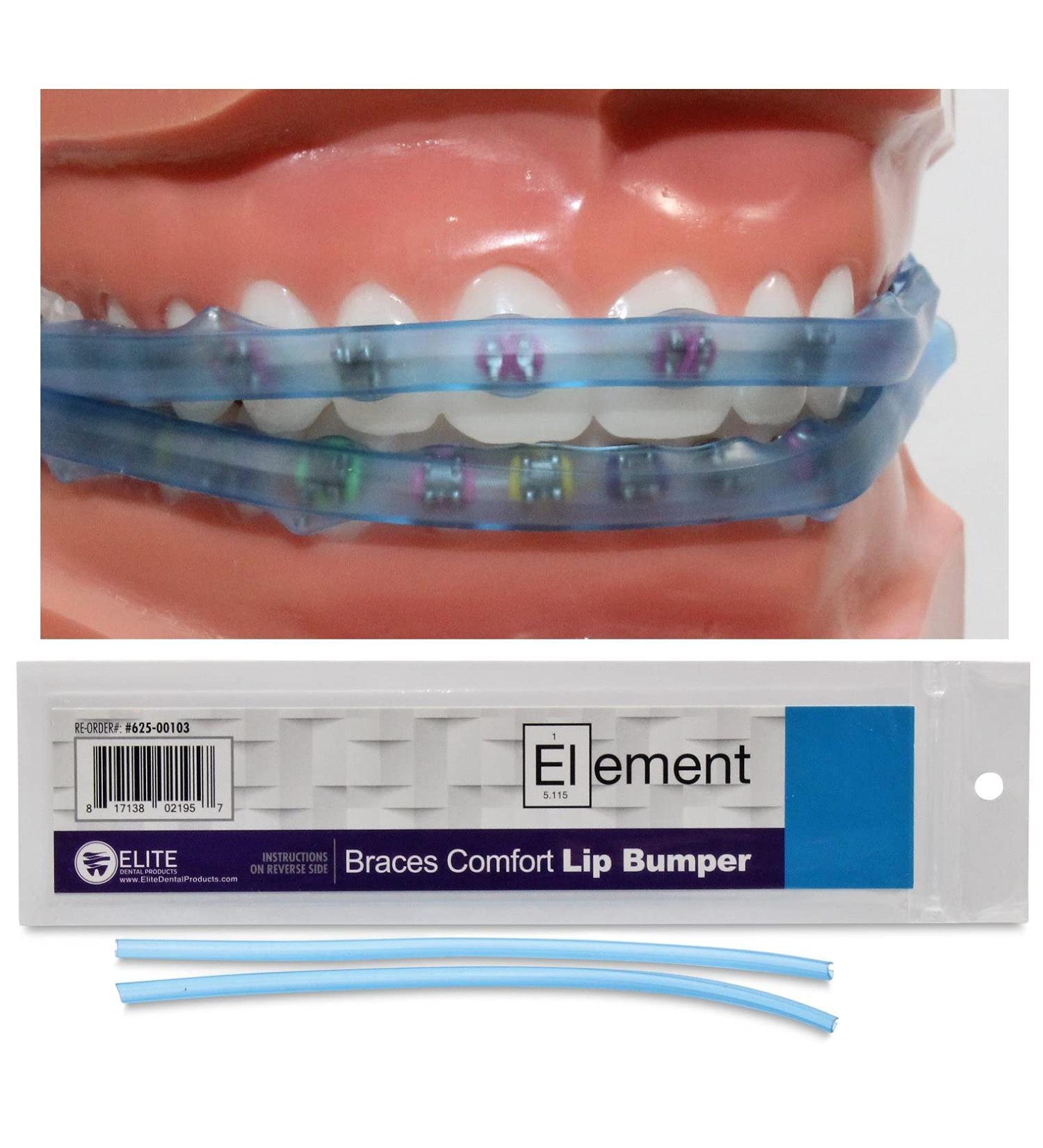 Element Comfort Cover Braces Guard - Snap On Mouth Protector for Braces (Blue) - Buy Online on GoSupps.com