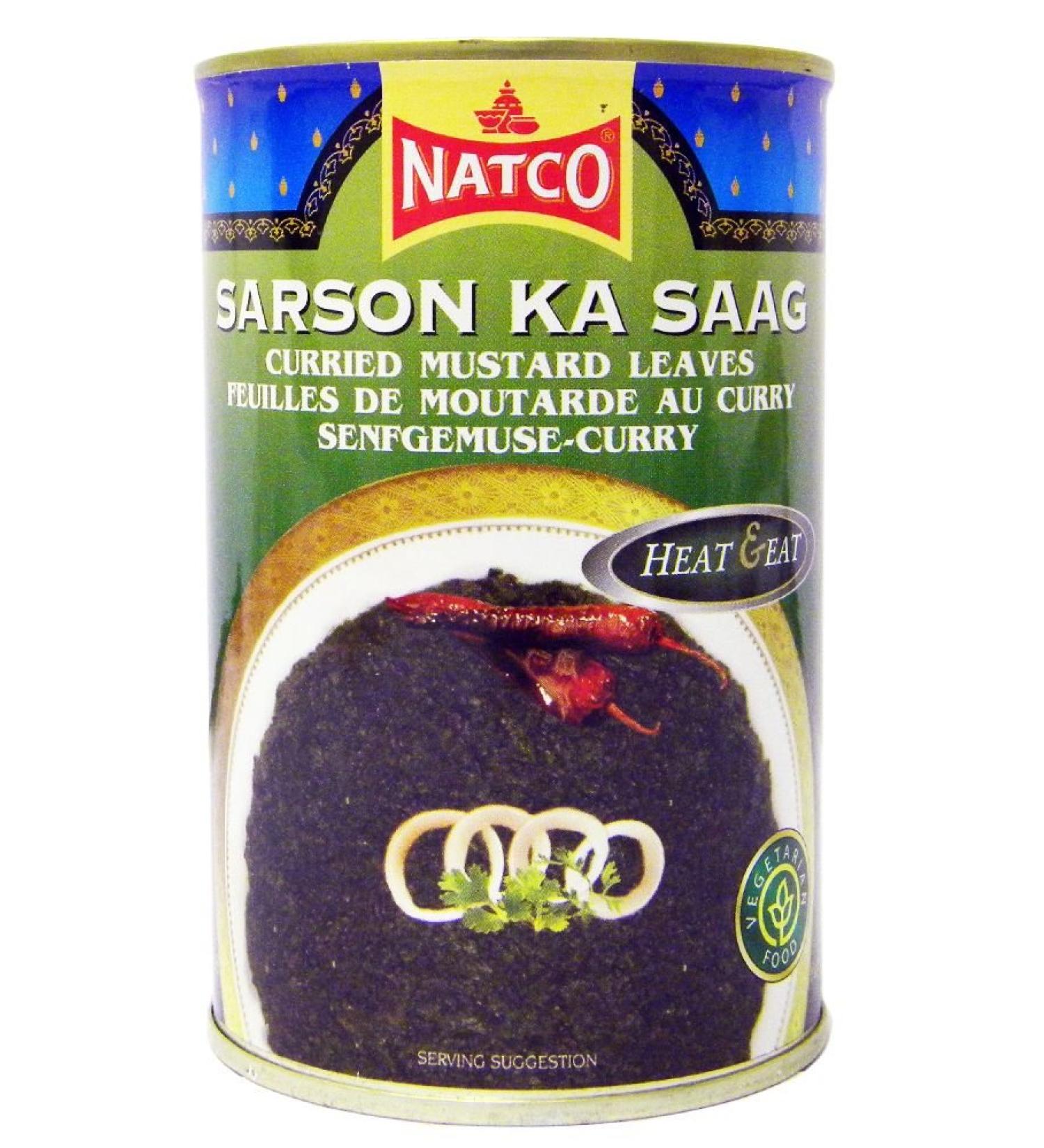 Natco Natco Sarson Ka Saag 450g (Pack of 4)