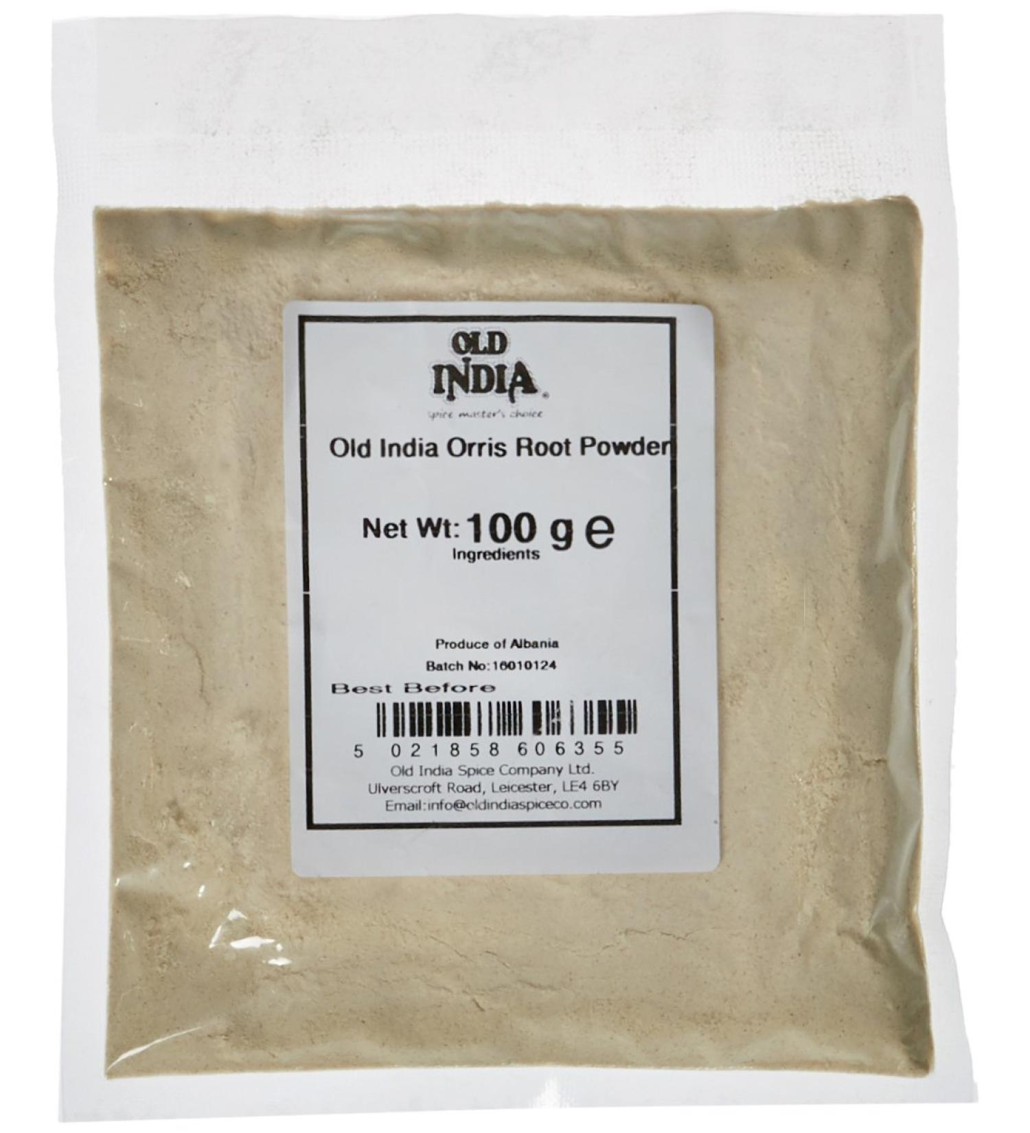 Old India Orris Root Powder 100g - Premium Quality Orris Root - Pack of 1 - Buy Online on GoSupps.com