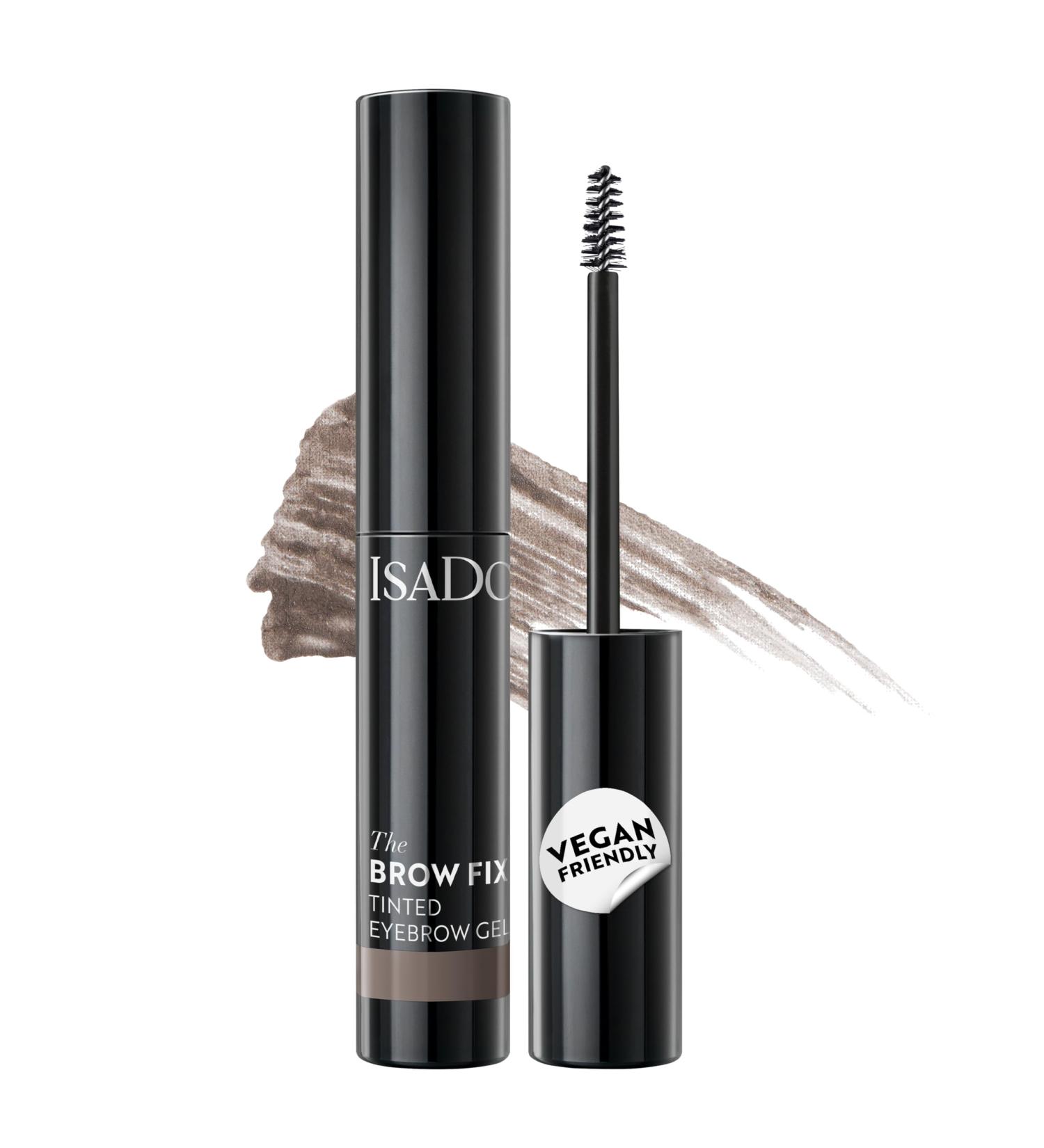  Isadora IsaDora Eyebrow Gel with Precision Brush - Easy Setting and Long Lasting Result - For Defined Full Brows - Eyebrow Laminating - Light Brown Eyebrow Gel - Buy Online on GoSupps.com