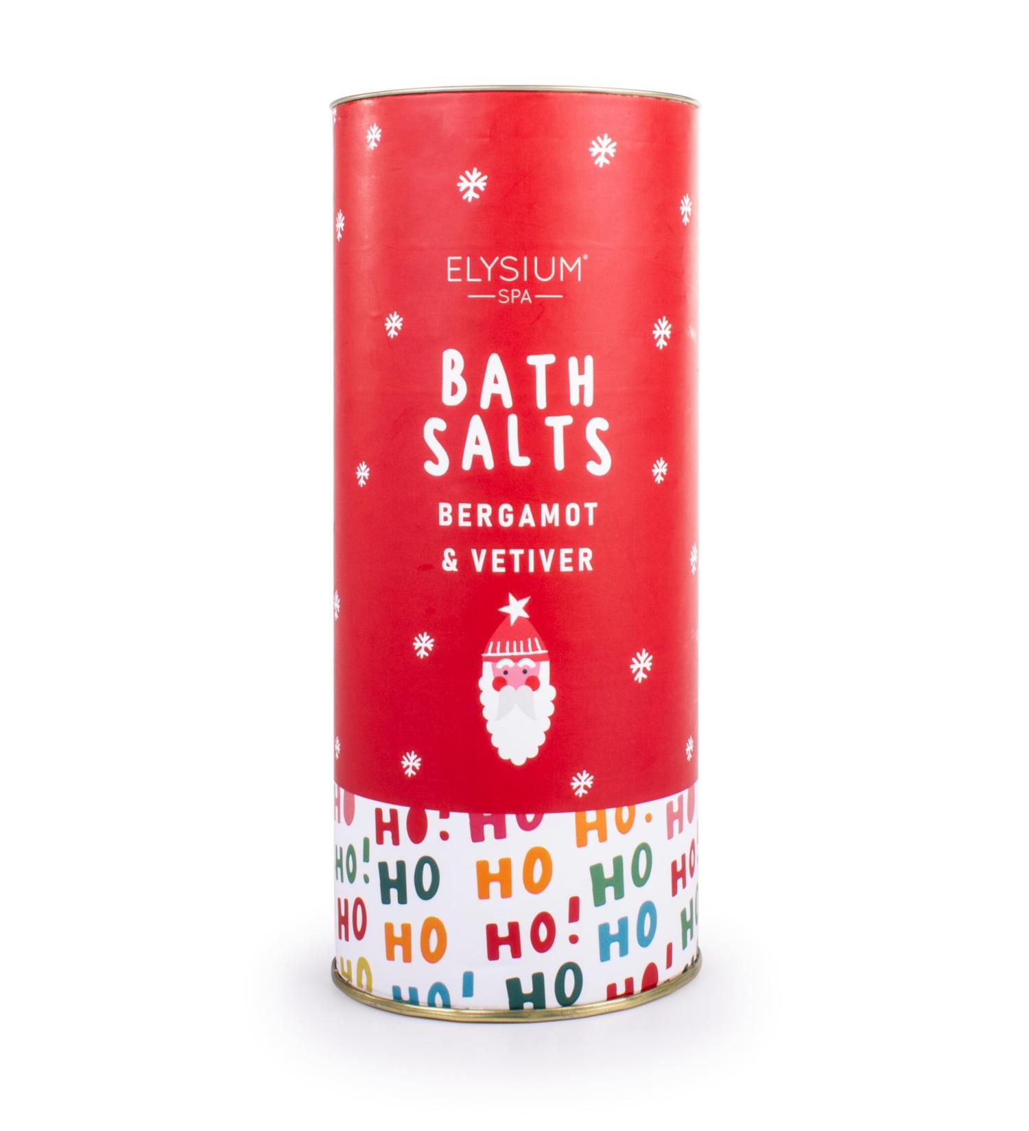 Elysium Spa Sels de bain | Cadeaux de No l pour femme | Cadeau de No l pour femme | Cadeau de No l (P re No l bergamote et v tiver 600 g) Rouge - Buy Online on GoSupps.com