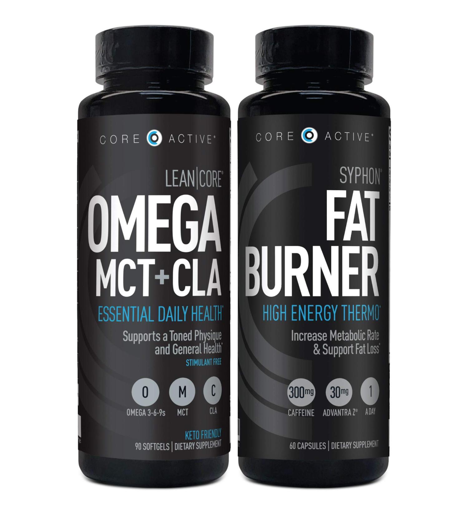(CORE)ACTIVE Lean Core Omega + MCT (90 Servings) Syphon Thermogenic Fat Burner (60 Capsules) - Buy Online on GoSupps.com