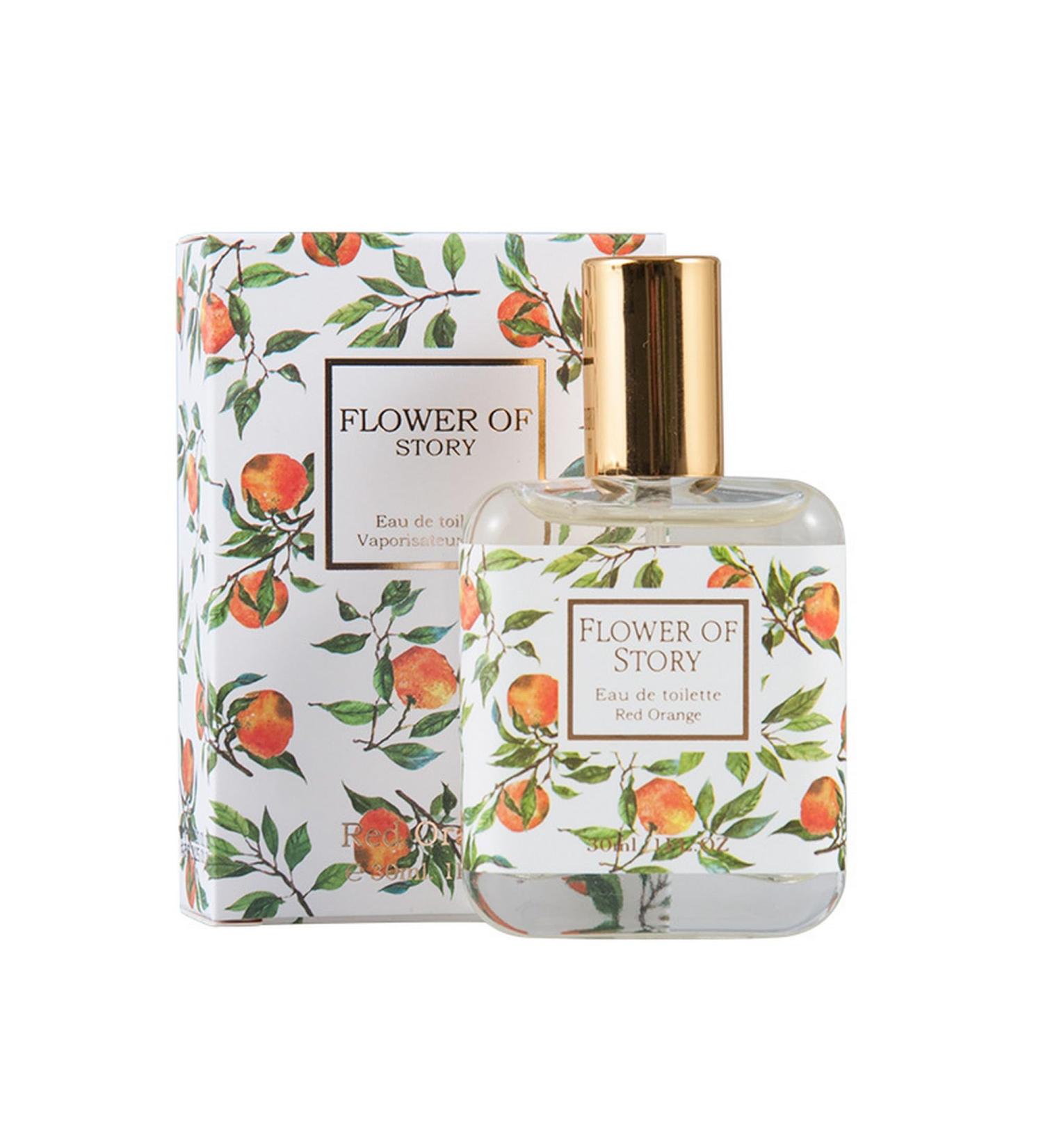 Flower Story Girl Student Perfume Fruit Fragrance Fresh Fragrance Fresh Maiden Natural Lasting Eau de Toilette 1 Fl Oz (30ml Crimson Glow) 1 Ounce (Pack of 1) Crimson Glow
