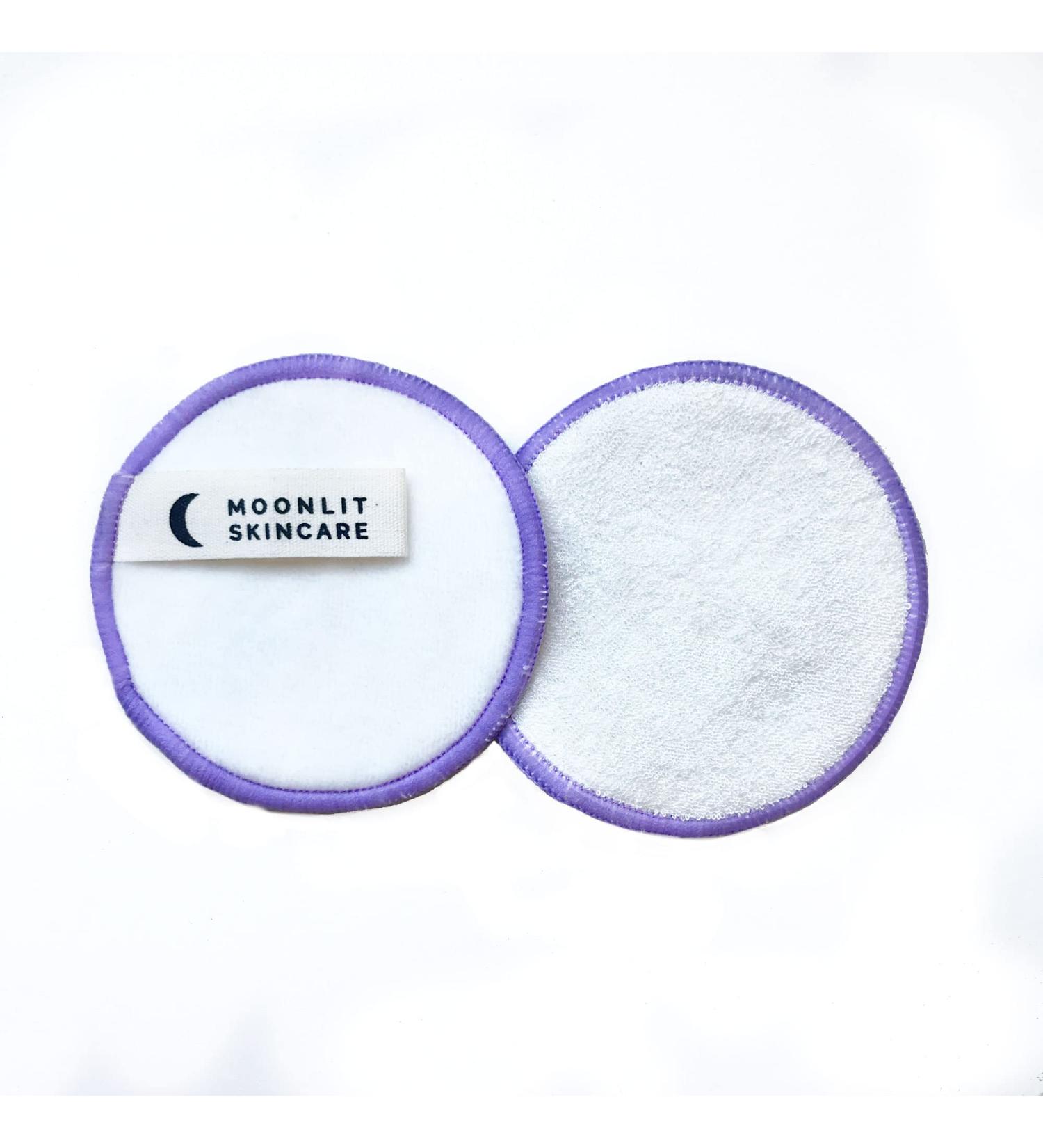 Buy Reusable Bamboo Cotton Rounds - Eco-Friendly 10 Washable Rounds in Mesh Bag - Sustainable Beauty Essentials - Buy Online on GoSupps.com