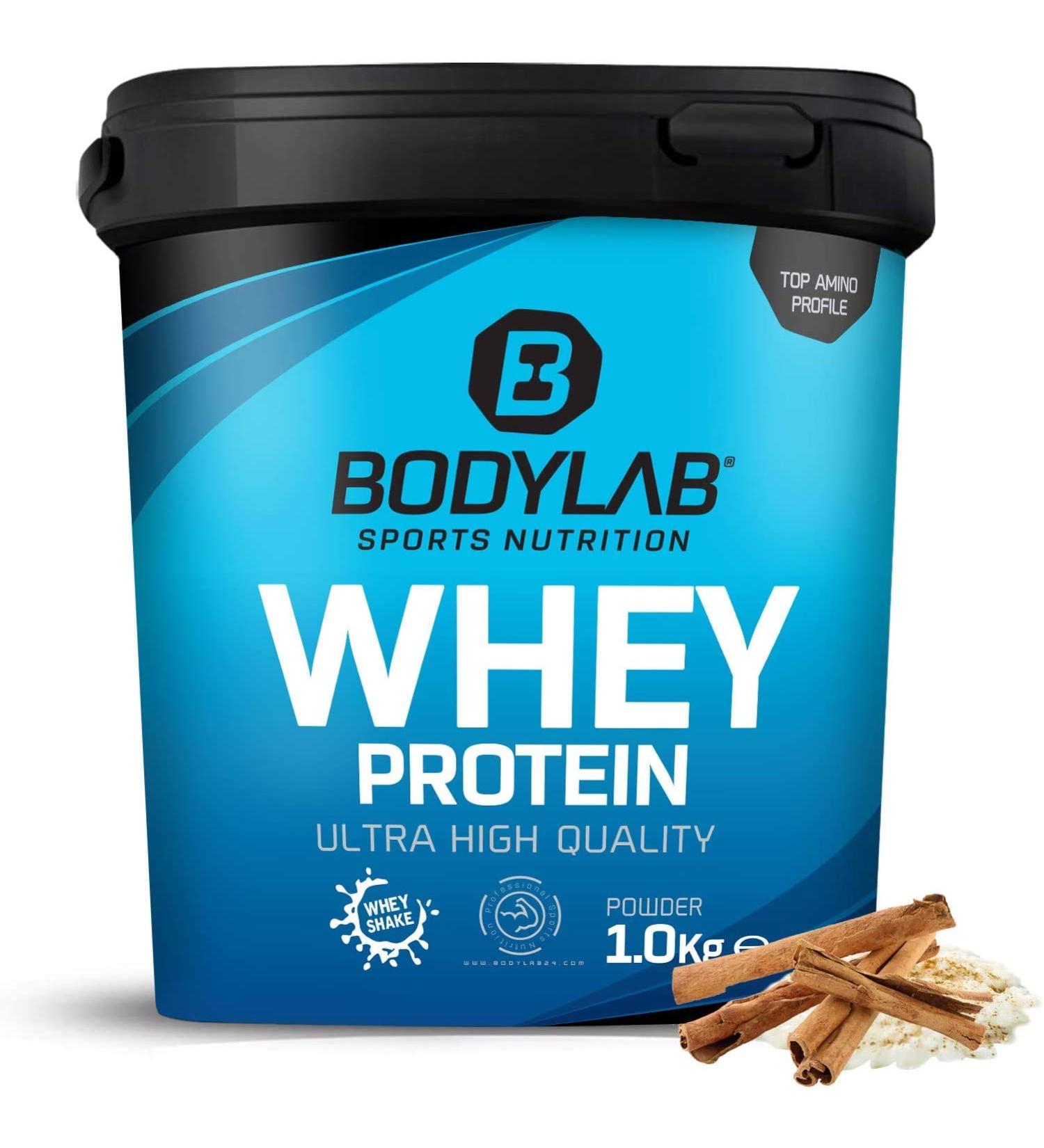 Buy Bodylab24 Whey Protein Powder - Rice Pudding-Cinnamon 1kg | Premium Quality & International Shipping - Buy Online on GoSupps.com