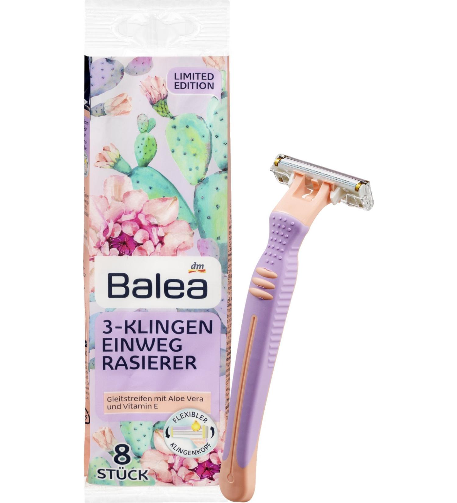 Balea disposable razor 3-blades 8 hours