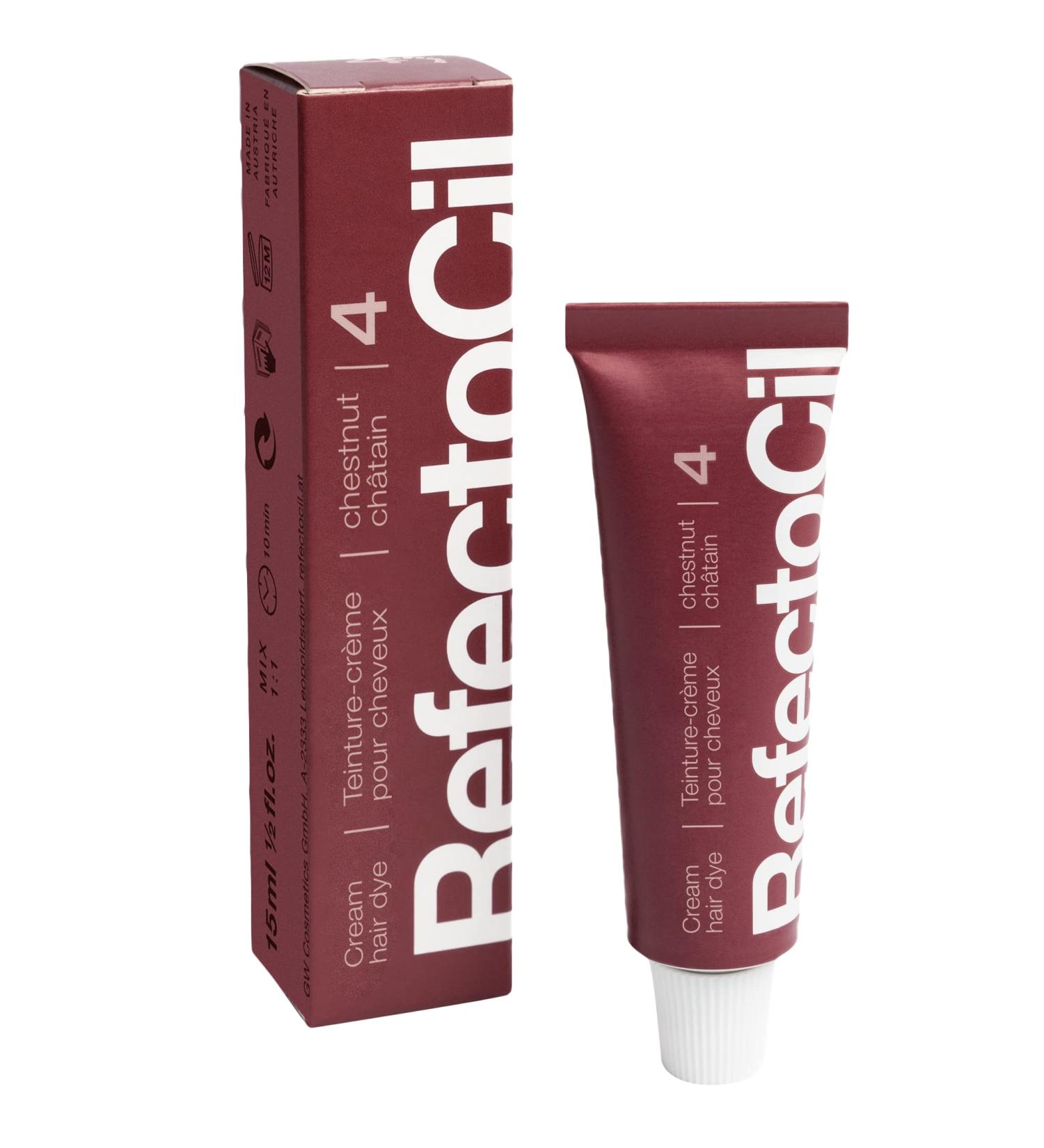 Refectocil Cream Hair Dye (Chestnut) .5Oz Ivory 15 ml (Pack of 1)