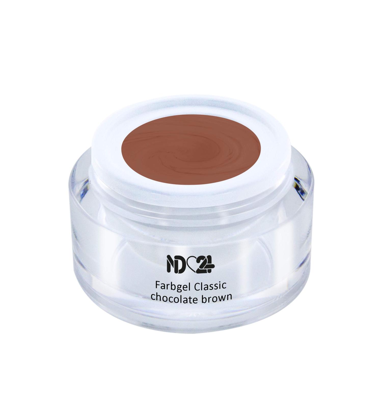 UV LED Color Gel - Classic Chocolate Brown - Studio Quality Gel - Made in Germany - 5ml | International Shipping Available - Buy Online on GoSupps.com