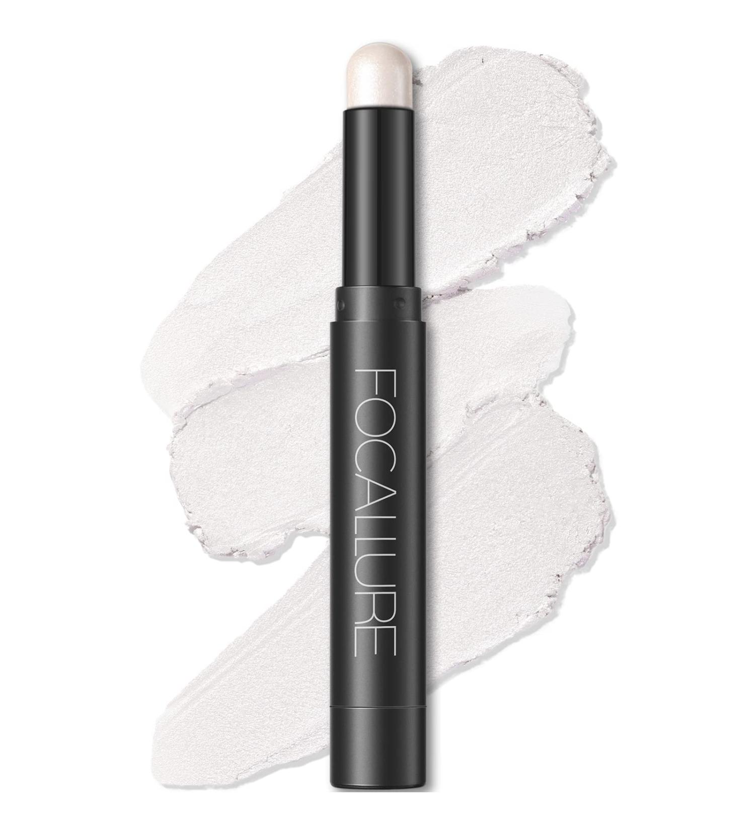 FOCALLURE Shimmer and Matte Cream Eyeshadow Stick - Long Lasting Waterproof Eye Makeup Pen (FROST) - Buy Online on GoSupps.com