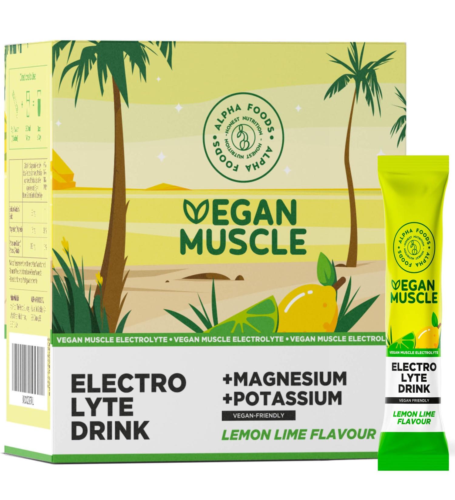 Electrolyte Complex Powder | Sugar-Free Sodium Magnesium Potassium | Sport Hydration | 30 Portions | Citrus Lemon Lime Flavor - Buy Online on GoSupps.com