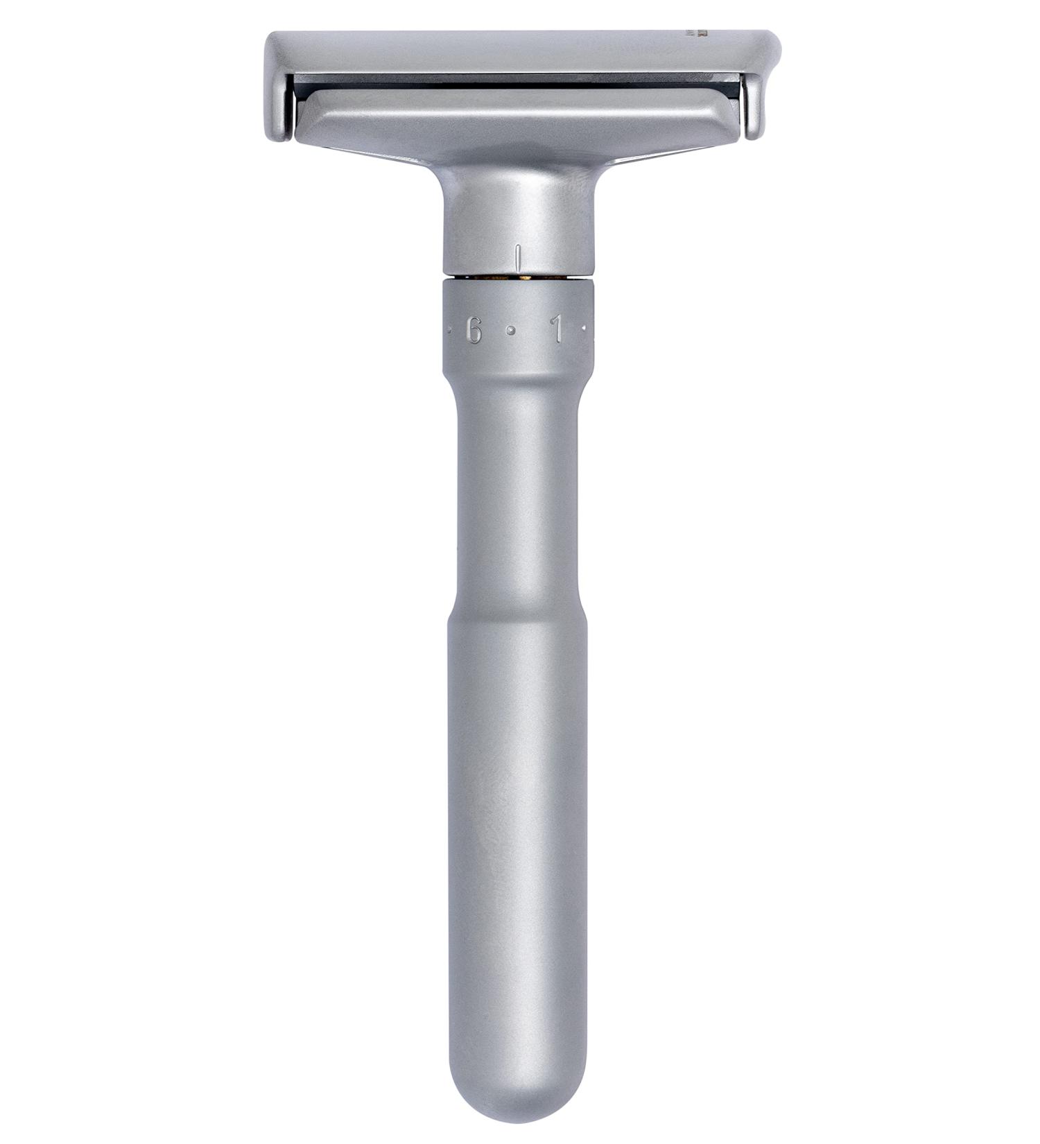 Merkur Futur MK-700002 Adjustable Safety Razor - Brushed Chrome | Premium Quality - Buy Online on GoSupps.com