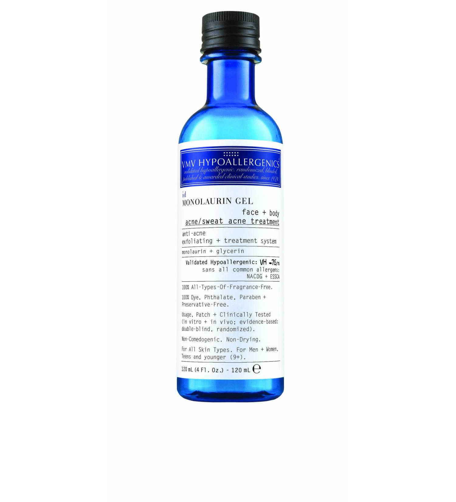 Id Monolaurin Gel Face+Body Acne/sweat Acne Treatment