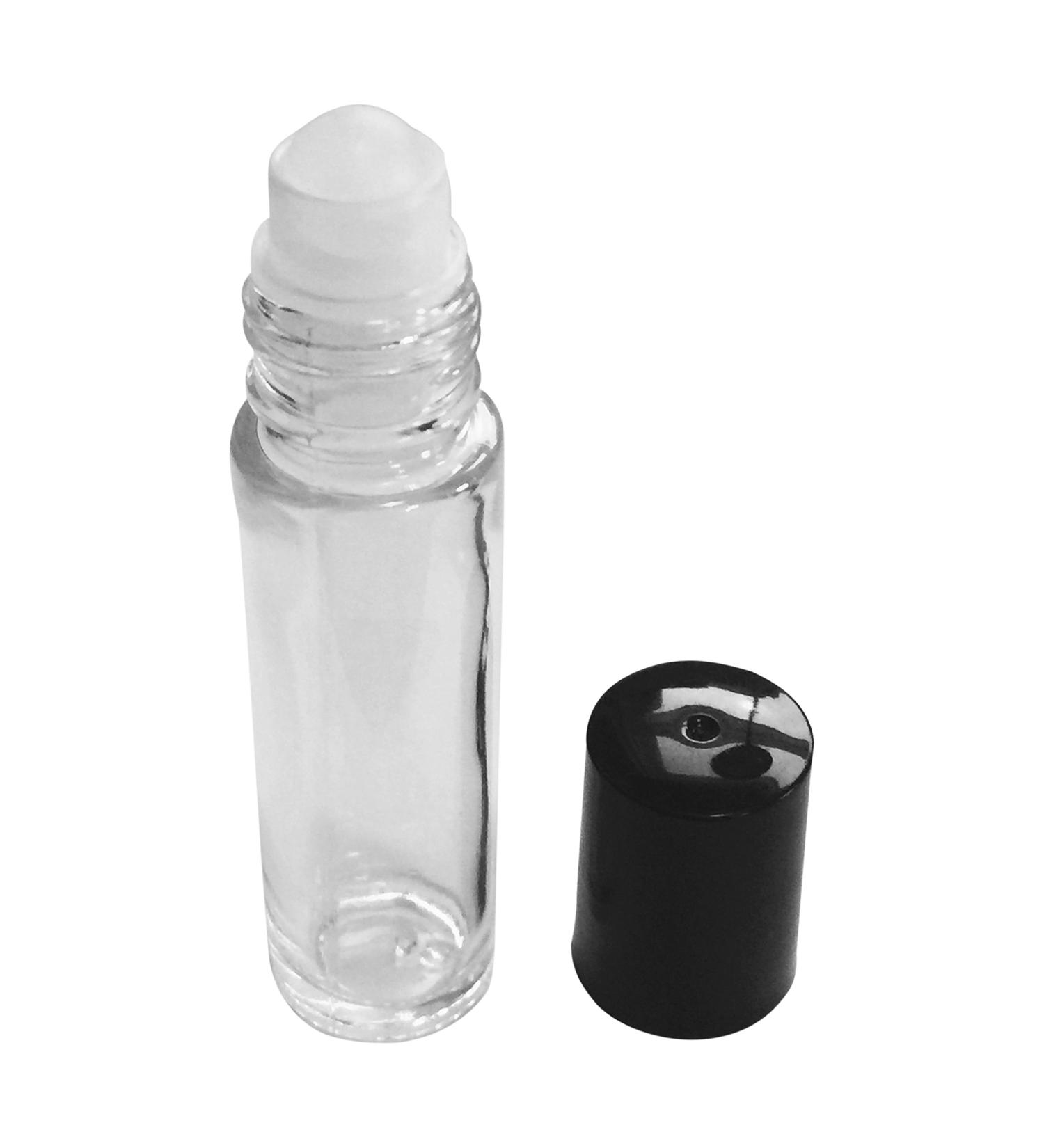 10ml Refillable Glass Roller Bottles - Essential Oils Aromatherapy Perfume Lip Balms (Pack of 6) - International Shipping Available - Buy Online on GoSupps.com