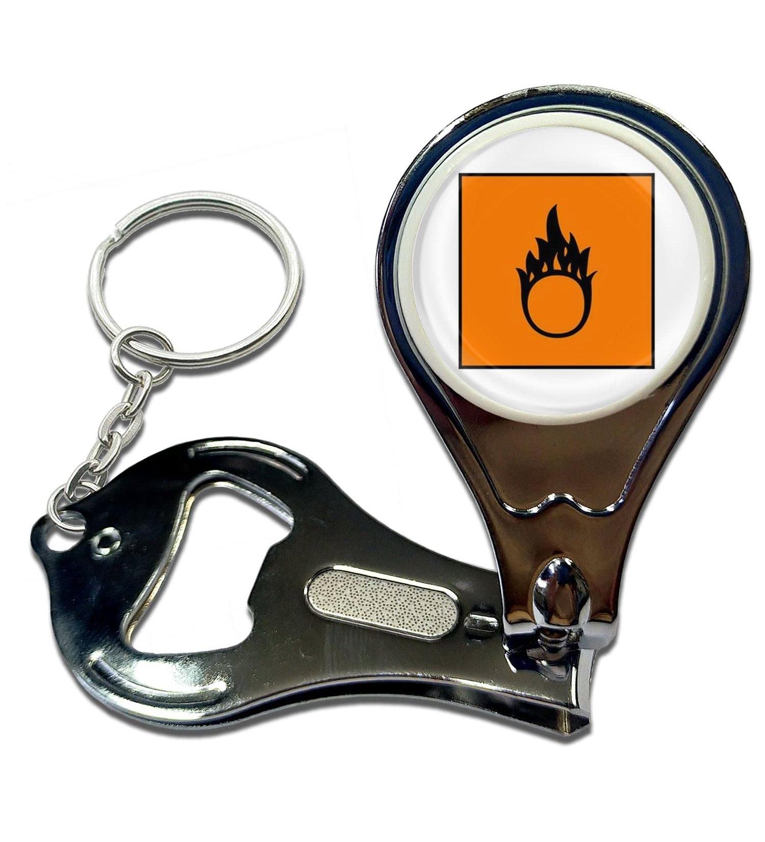 BadgeBeast.co.uk Oxydising - Key Ring Bottle Opener and Nail Clipper - Buy Online on GoSupps.com
