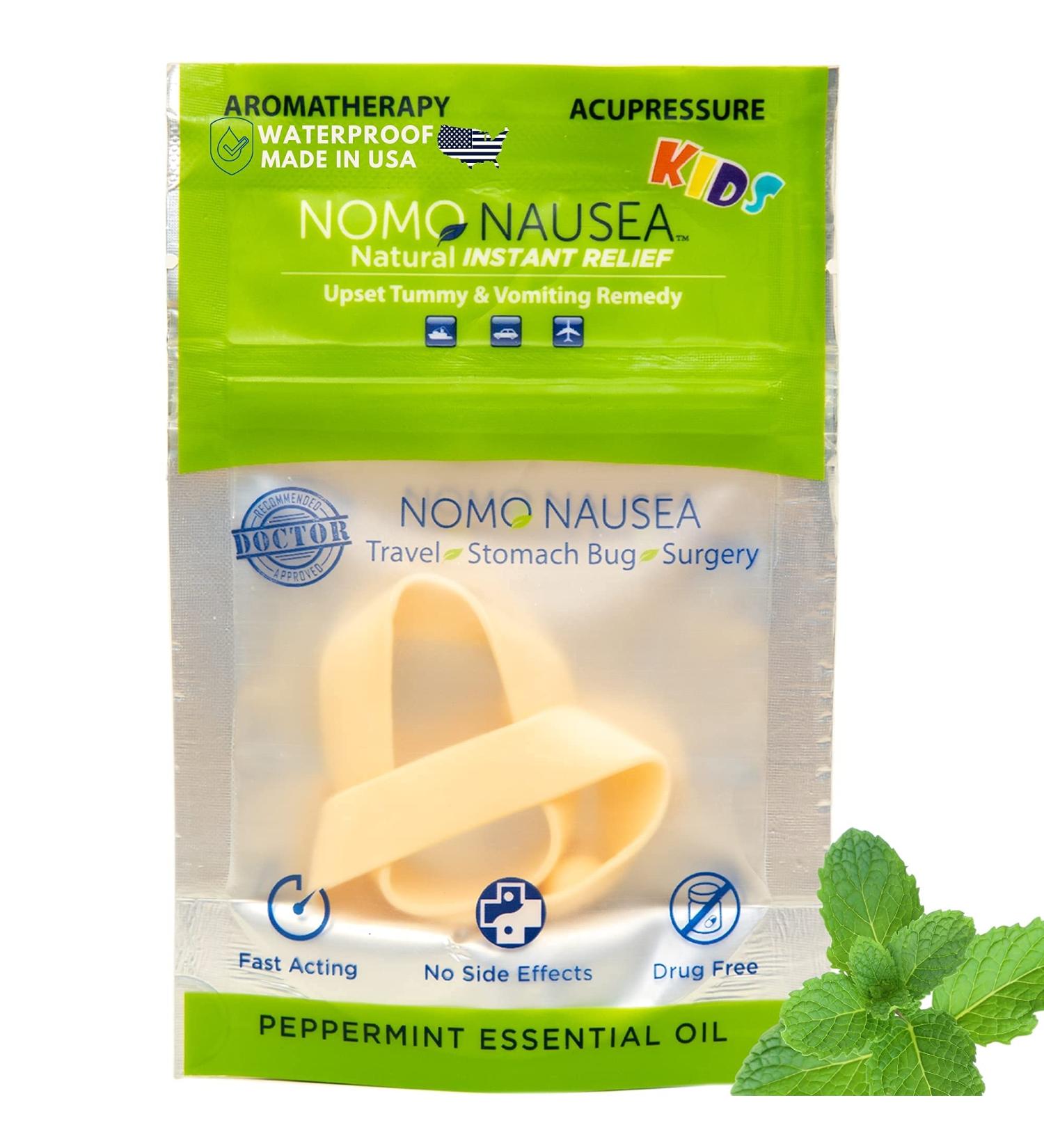 NoMo Nausea Kids Waterproof Bands - Instant Relief for Motion Sickness & More - Buy Online on GoSupps.com