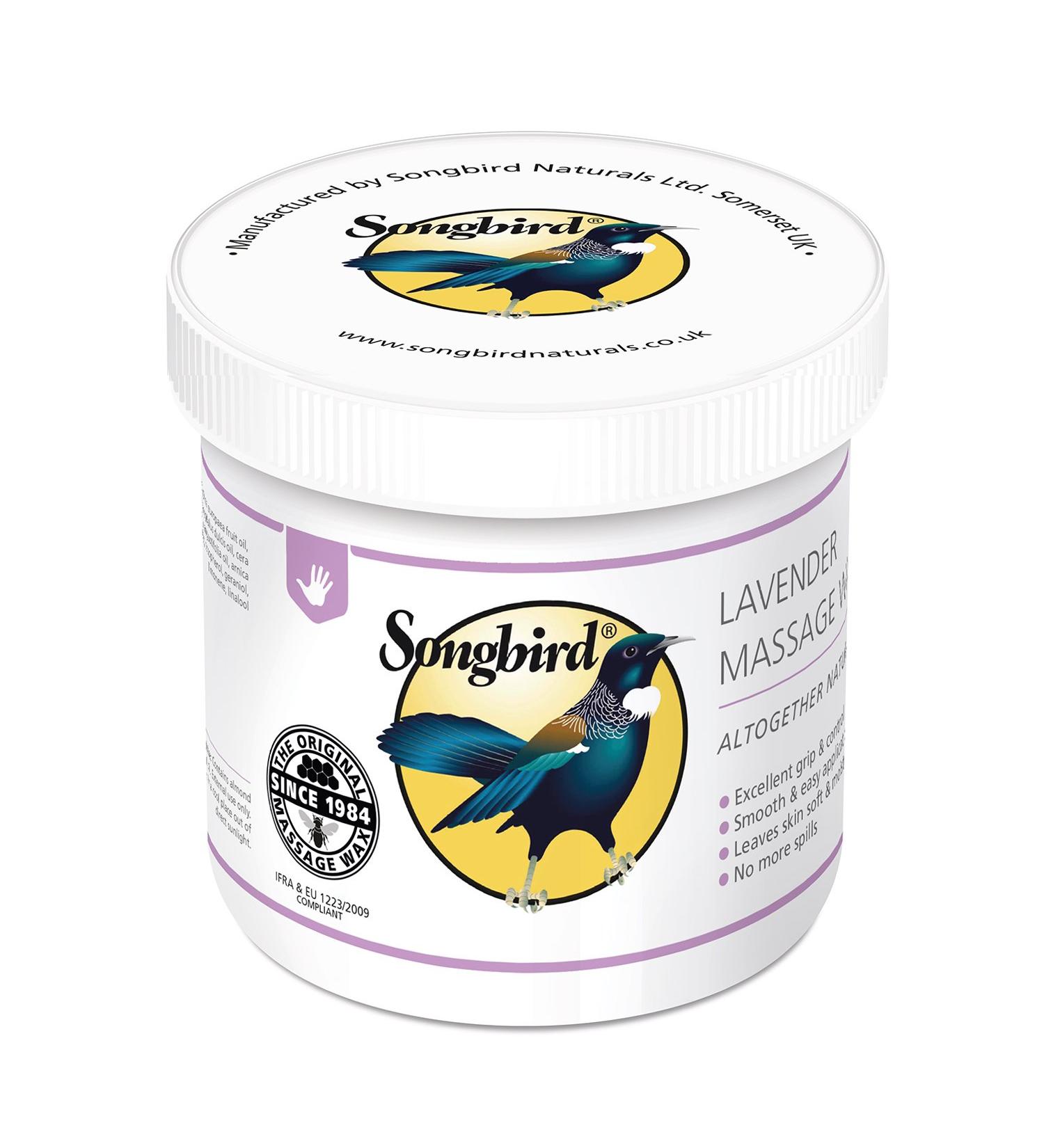 Buy Songbird Lavender Massage Wax 550g - Soothing Aromatherapy for Relaxation & Wellness | International Shipping Available - Buy Online on GoSupps.com