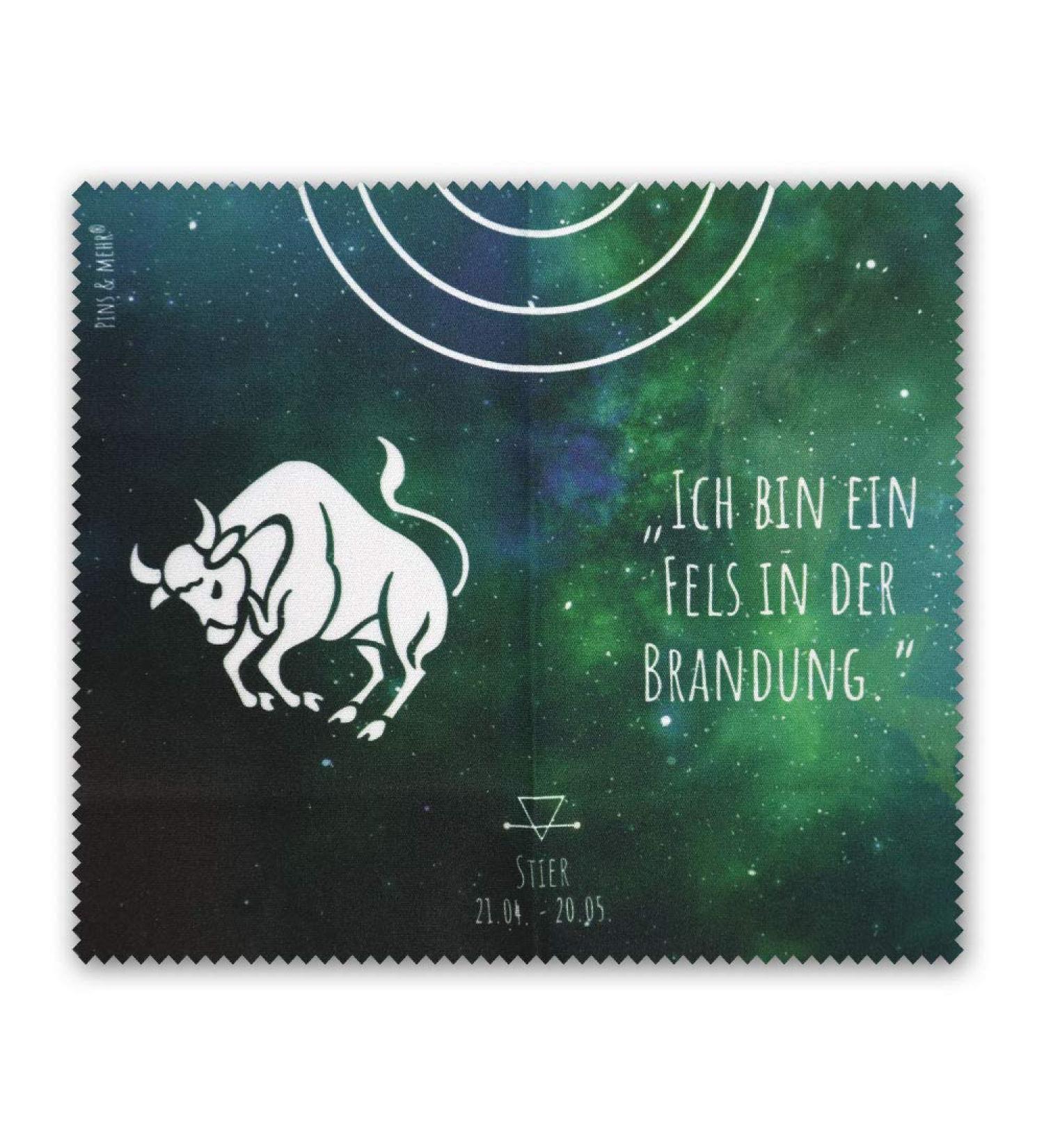 Zodiac Sign Taurus Glasses Cleaning Cloth - Premium Microfiber for Glasses Smartphones Tablets & More - Buy Online on GoSupps.com