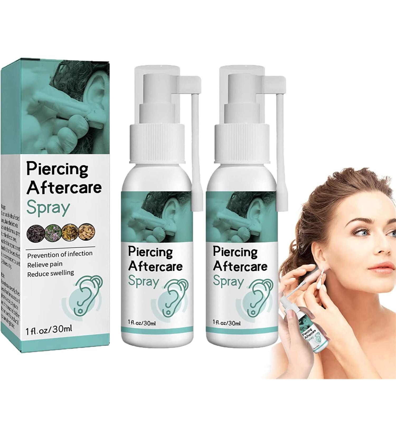 GFOUK Anti Cochlear Blockage Removal Spray Ears Earwax Removal Spray Ear Wax Softener Cleaner Natural Ear Spray for Cochlear Blockage Safe & Effective Ear Nose Piercings Cleaning Spray (2 Pcs) - Buy Online on GoSupps.com