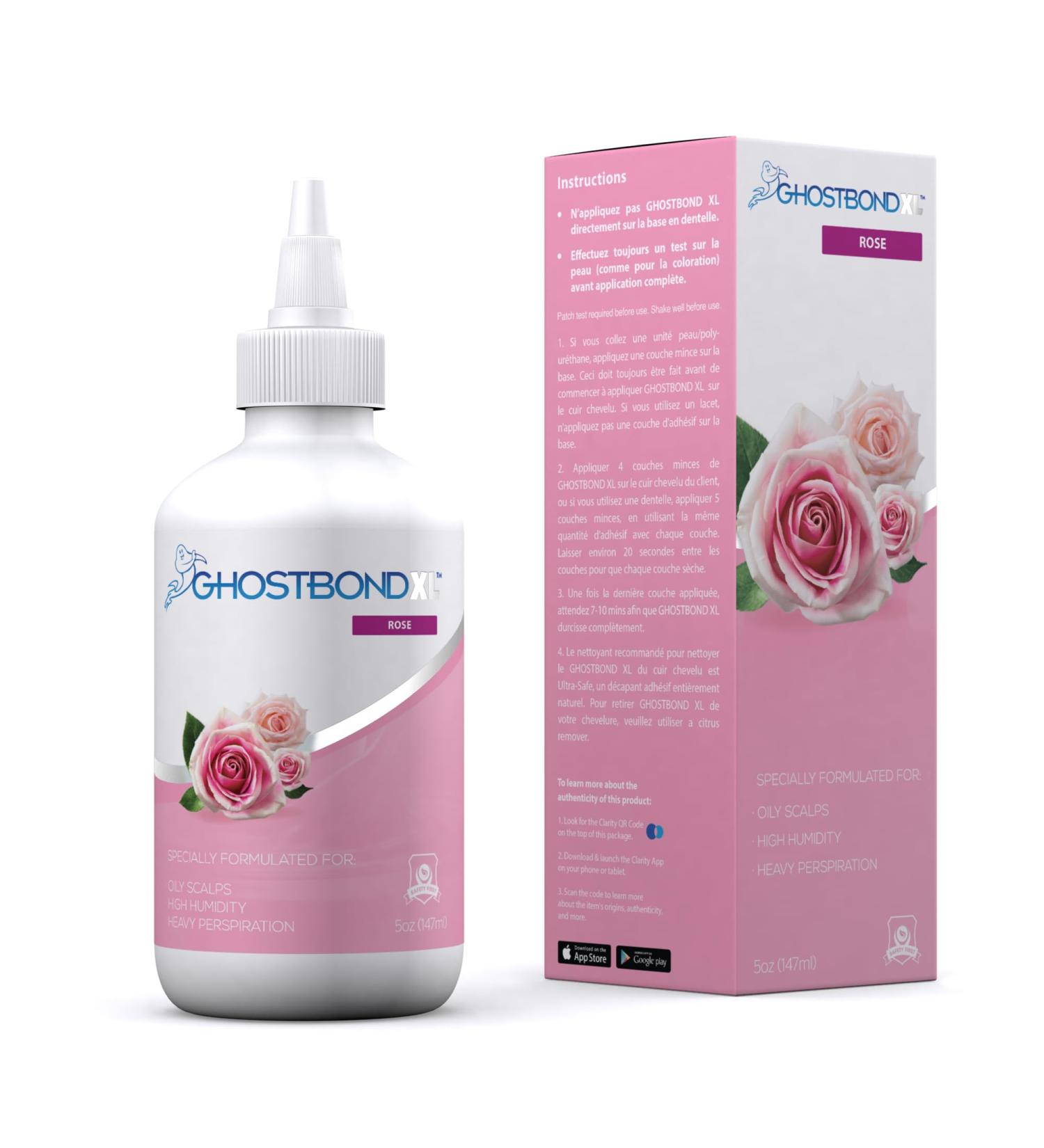 Professional Hair Labs Ghost Bond Hair Glue Wig Adhesive No Chemicals XL 5 oz Rose - Buy Online on GoSupps.com