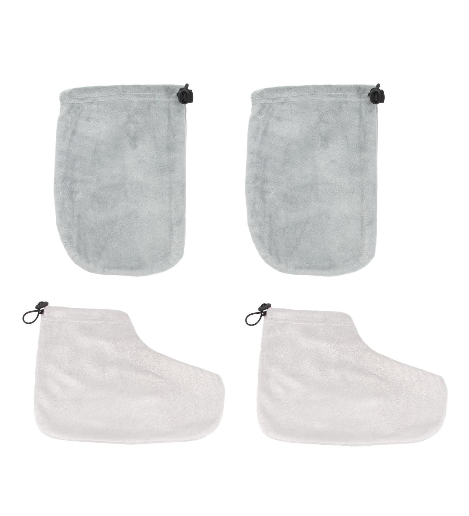 Garneck Ensemble de 2 Paires de Moufles et Couvre-pieds Isolants en Coton pour Bain de Paraffine Protection Thermale pour Mains et Pieds Accessoires Spa pour Couleur Couleur Al atoire - Buy Online on GoSupps.com