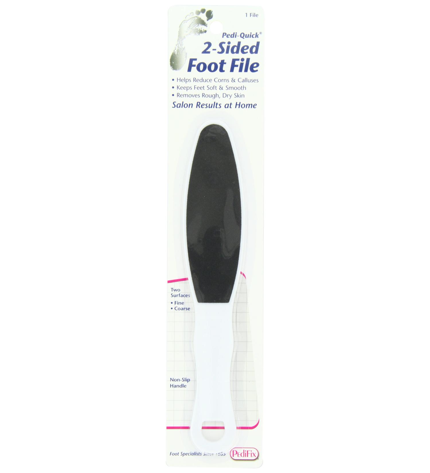 PediFix Pedi-Quick 2-Sided Foot File - Professional Grade Pedicure Tool - Buy Online on GoSupps.com