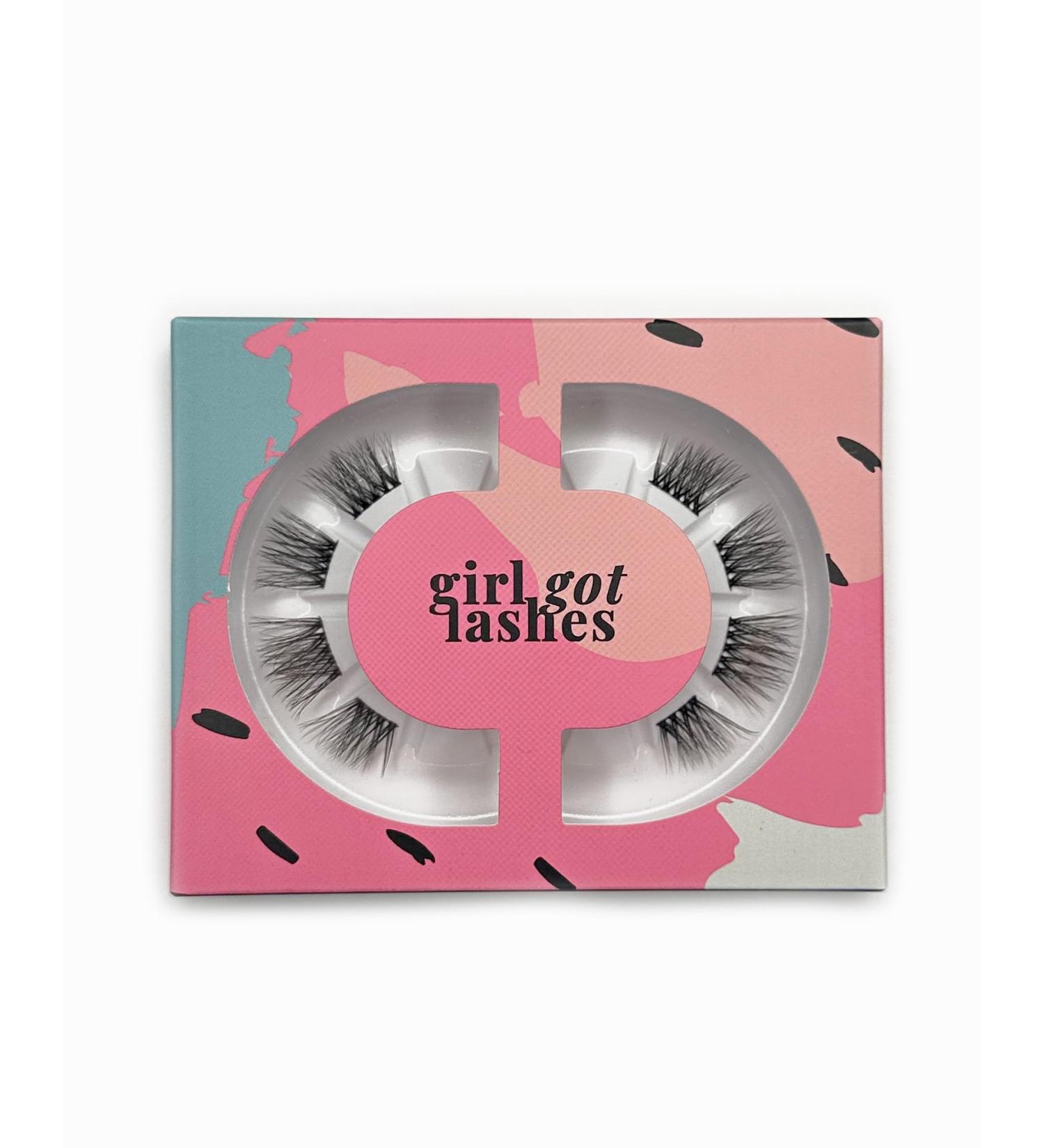 GirlGotLashes Mini Box Flutter Fling Eyelash Extensions | Vegan Handmade Fake Lashes | 5-7 Days Hold | Perfect for Home Use - Buy Online on GoSupps.com