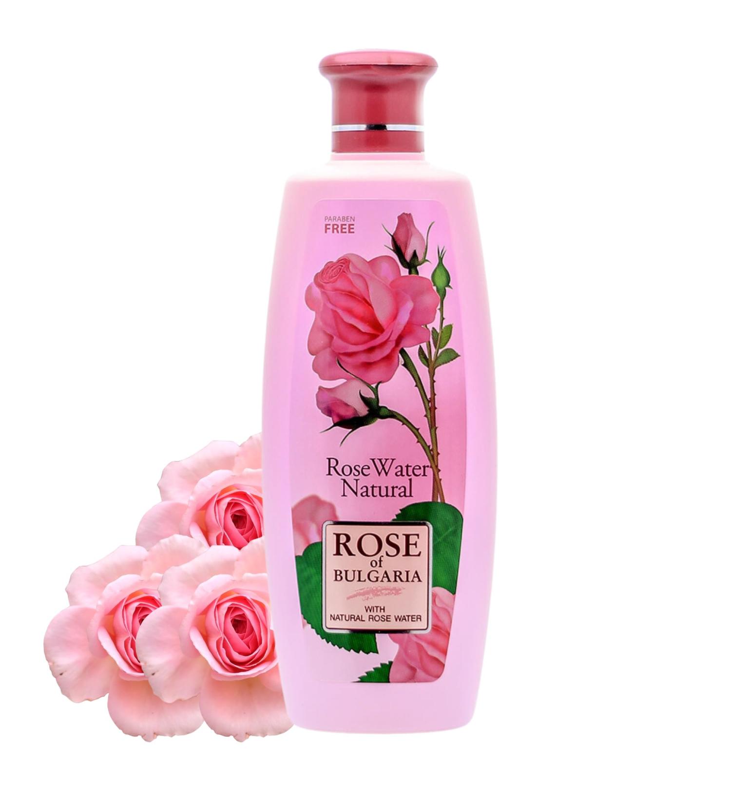 BioFresh Rose of Bulgaria Natural Rose Water & Oil - Facial Toner 330ml | Organic Skincare - Buy Online on GoSupps.com