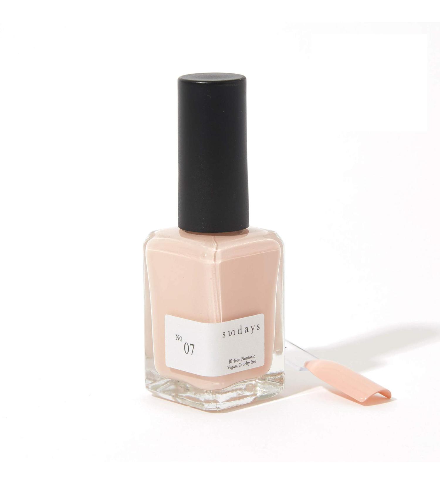 Sundays 10-Free Nontoxic Nail Polish No. 07 (Beige rose) - Buy Online on GoSupps.com
