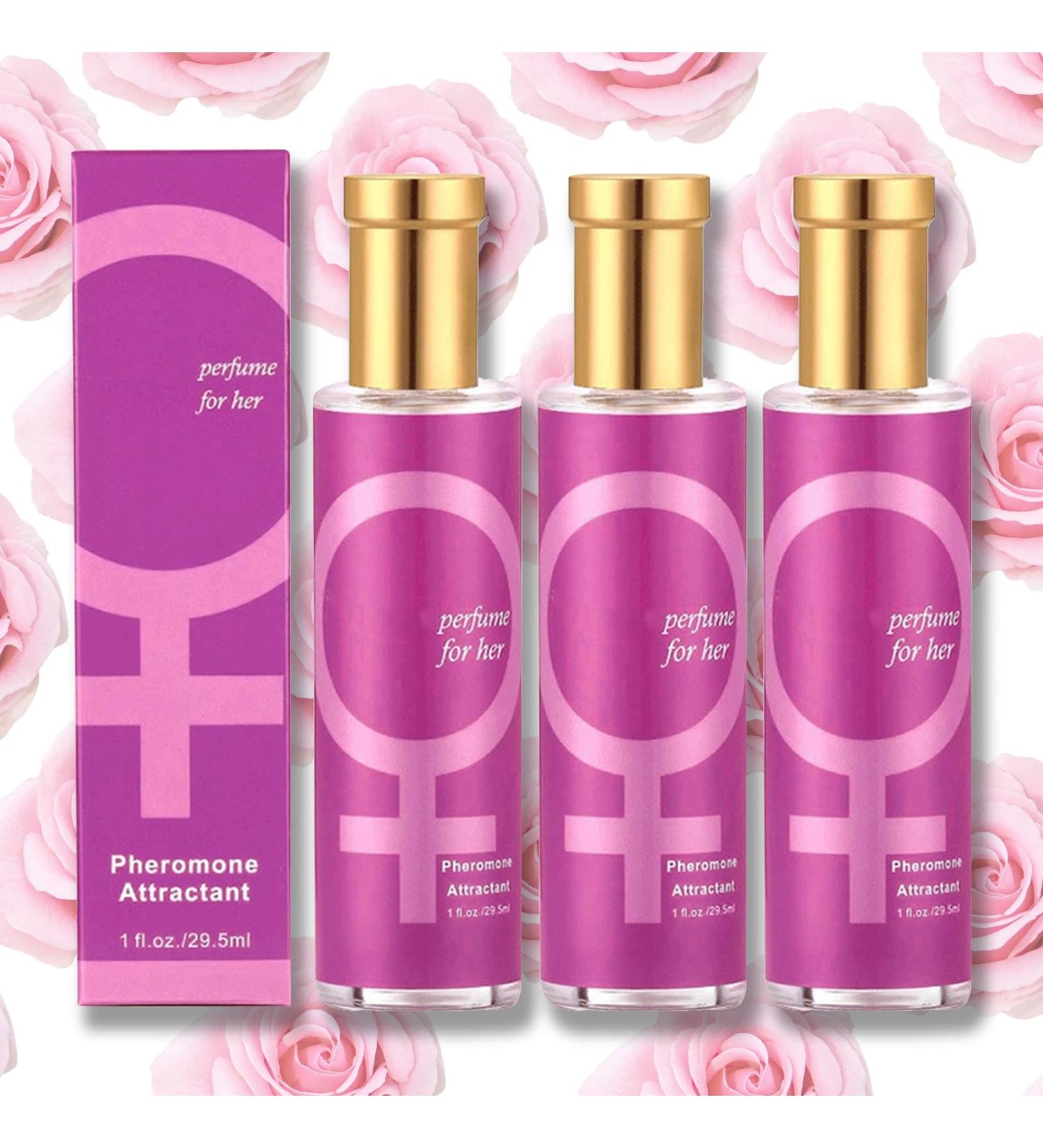 Pheromones Perfume for Women - Make Him Fall in Love with You | Magical Scents Fragrances for Woman Long Lasting Romantic Perfume 3 Pack - Buy Online on GoSupps.com