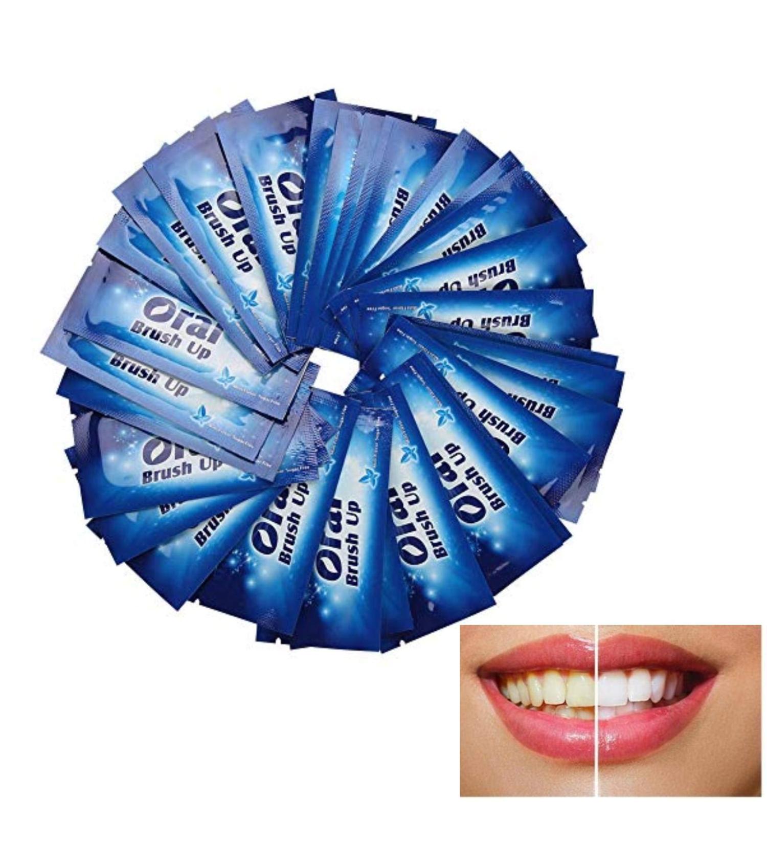 ANGGREK 50Pcs Dental Wipes - Effective Oral Deep Cleaning Tooth Care Tool for Fresh Breath - Buy Online on GoSupps.com