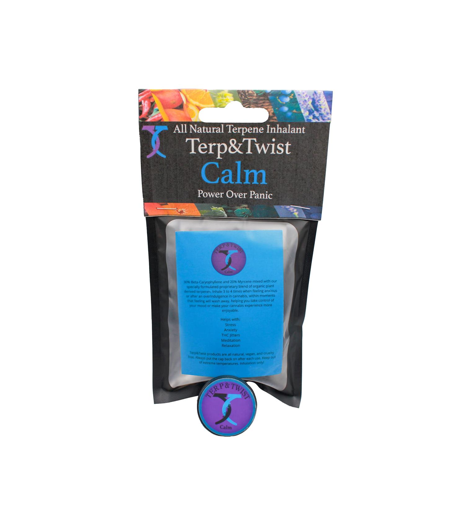 Terp&Twist Calm Terpene Inhalant - Mood Support - Cabin Fever Relief - Made in U.S.A - Buy Online on GoSupps.com