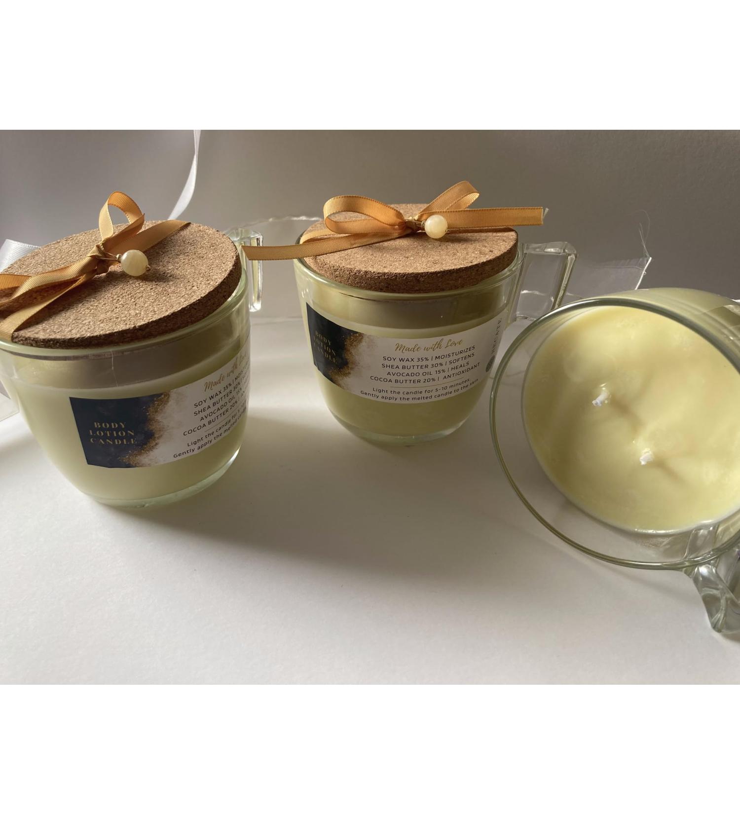 Buy 100% Natural Glossing Massage Oil Candle | Premium Body Lotion Candle for Luxurious Skin Care - Worldwide Shipping - Buy Online on GoSupps.com