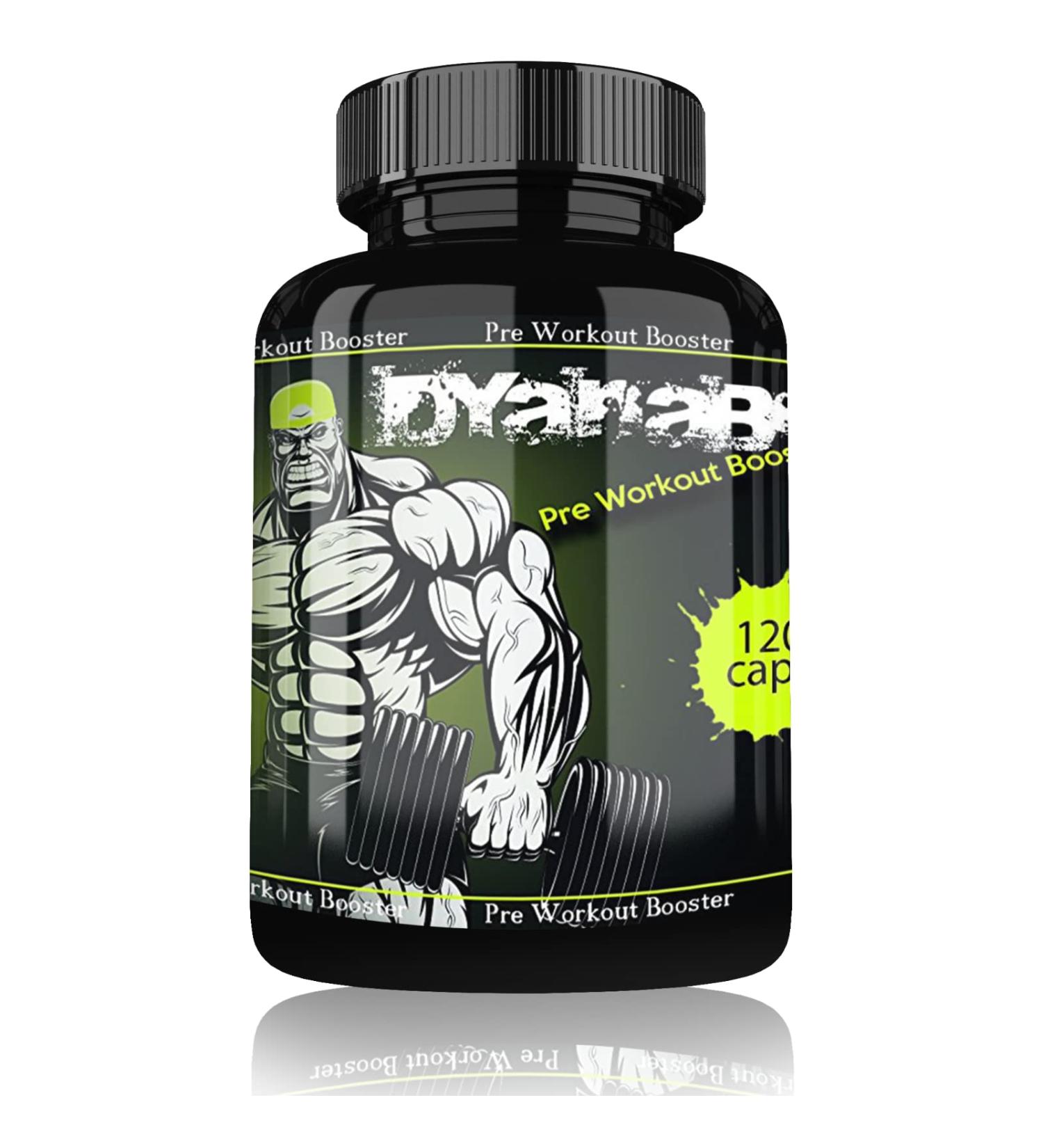 Dyanabol Pump Booster 120 Capsules - High Dose Energy & Focus - Premium Nutritional Supplement for Workout Success - Buy Online on GoSupps.com