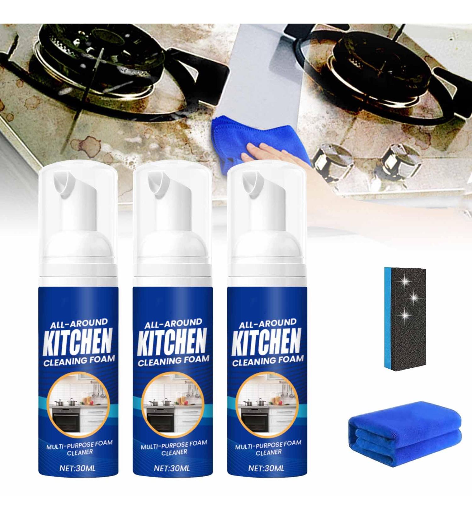 2024 NEW Japanese Multi-Purpose Cleaner Spray All Round Foaming Cleanser All-Around Kitchen Cleaning Foam Multi-Purpose Foam Cleaner Spray All-Round Kitchen Cleaning Foam (3pcs) - Buy Online on GoSupps.com