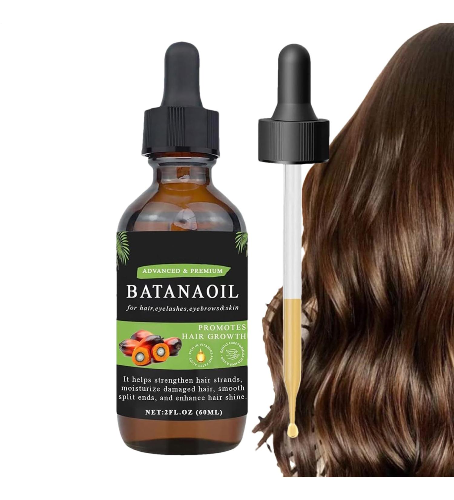 Strengthening Hair Oil 60ml Scalp Repair Liquid Moisturizing Hair Oil For Split Ends And Hair Breakage for Split Ends Hair Thinning Hair Loss Shine Heat - Buy Online on GoSupps.com