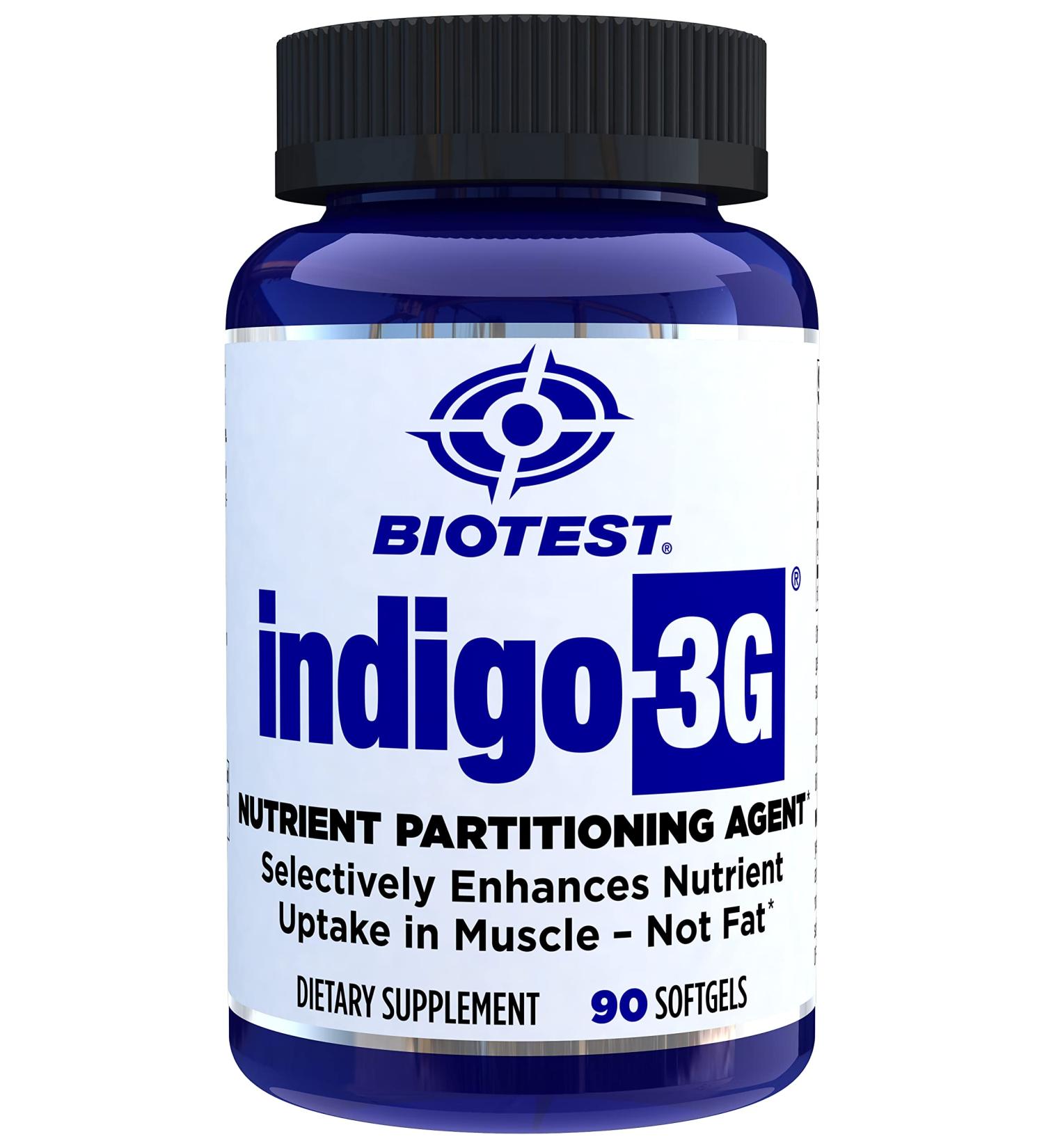 Biotest Indigo-3G C3G Nutrient Partitioning Agent - 30 Day Supply (90 Softgels) - Enhance Metabolism & Insulin Sensitivity - Buy Online on GoSupps.com
