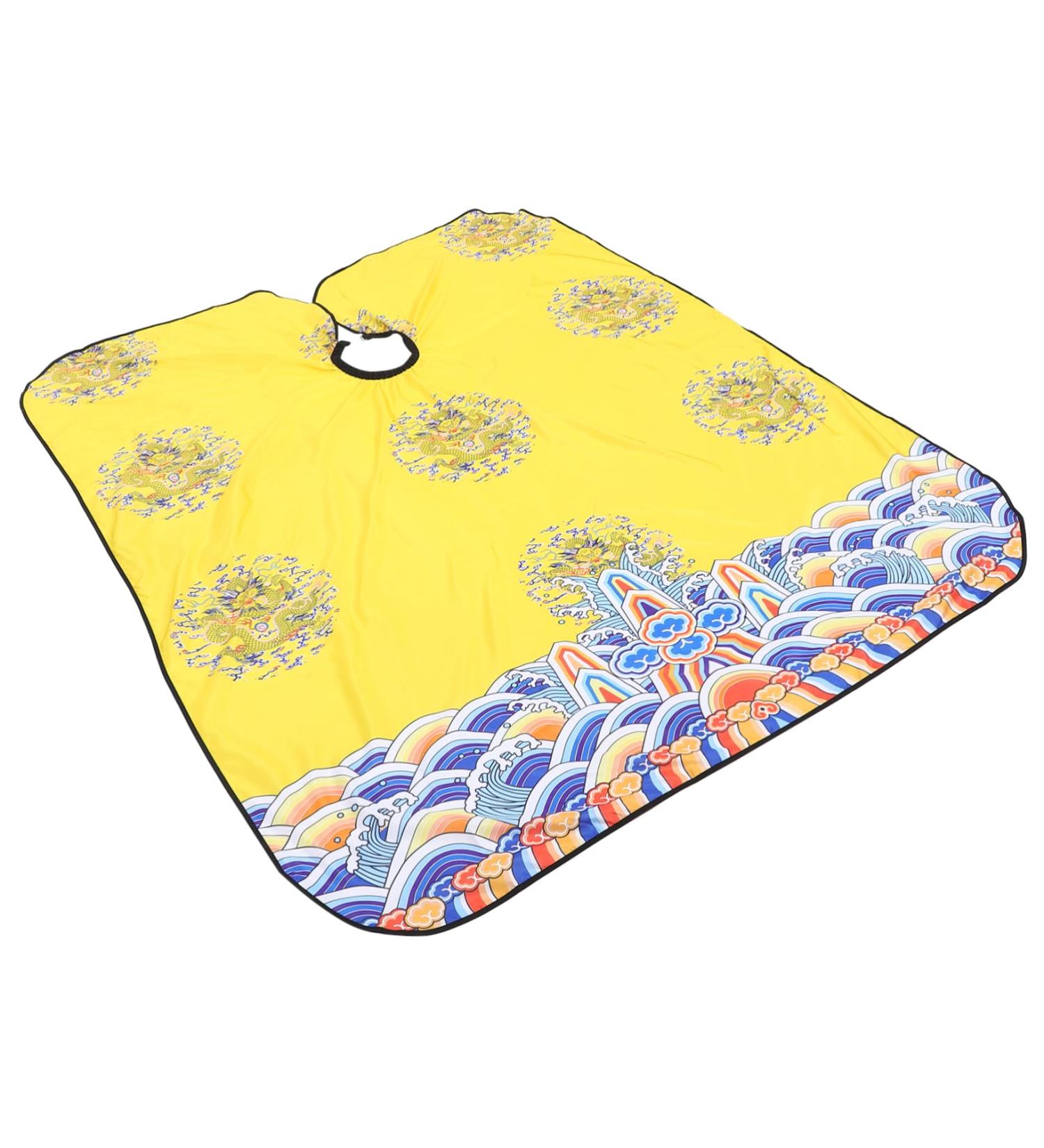 Dragon Robe Haircut Cape - Stylish Chinese Design for Salon & Barber Use | Large Hairdresser Cape for Women - Buy Online on GoSupps.com