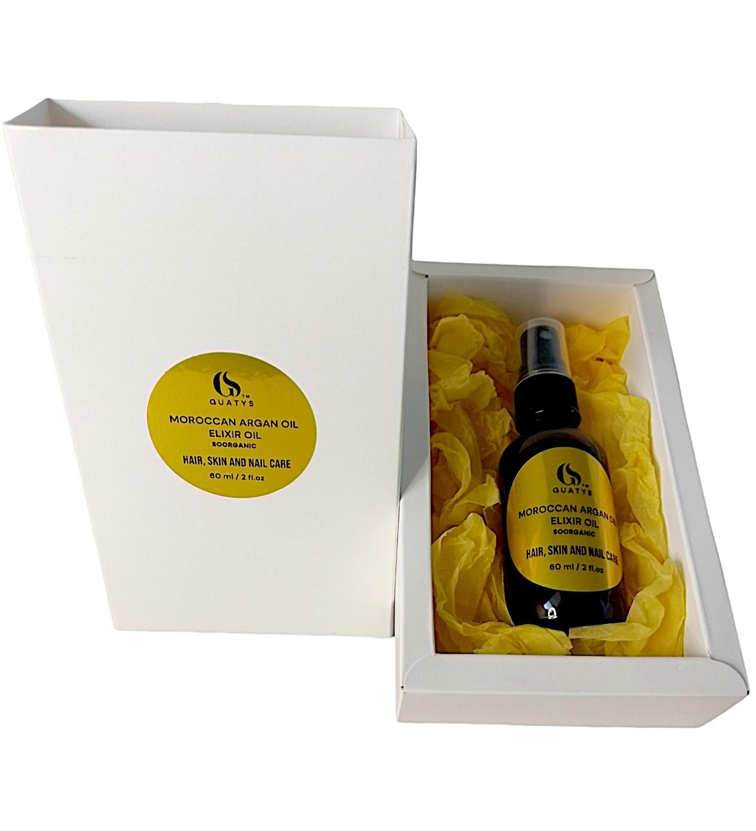 Organic Argan Oil for Hair Face & Skin | Unisex TSA Approved | Perfect for Travel & Gifts - Buy Online on GoSupps.com