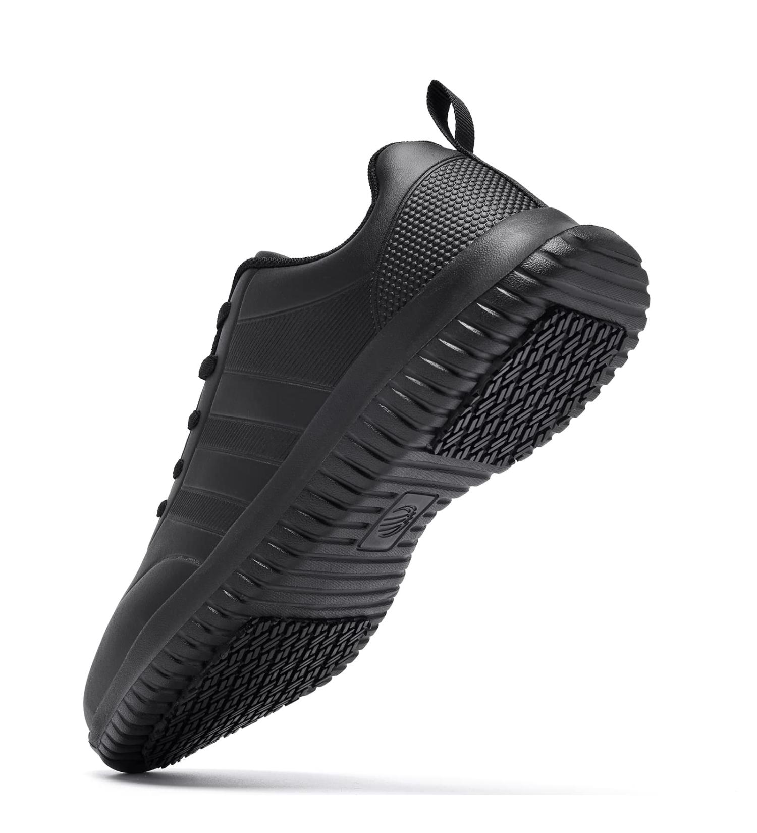 ENLEN&BENNA Women's Slip Resistant Nursing Shoes - Comfortable Non Slip Work Shoes, Lightweight & Durable (Size 7, Black) - Buy Online on GoSupps.com