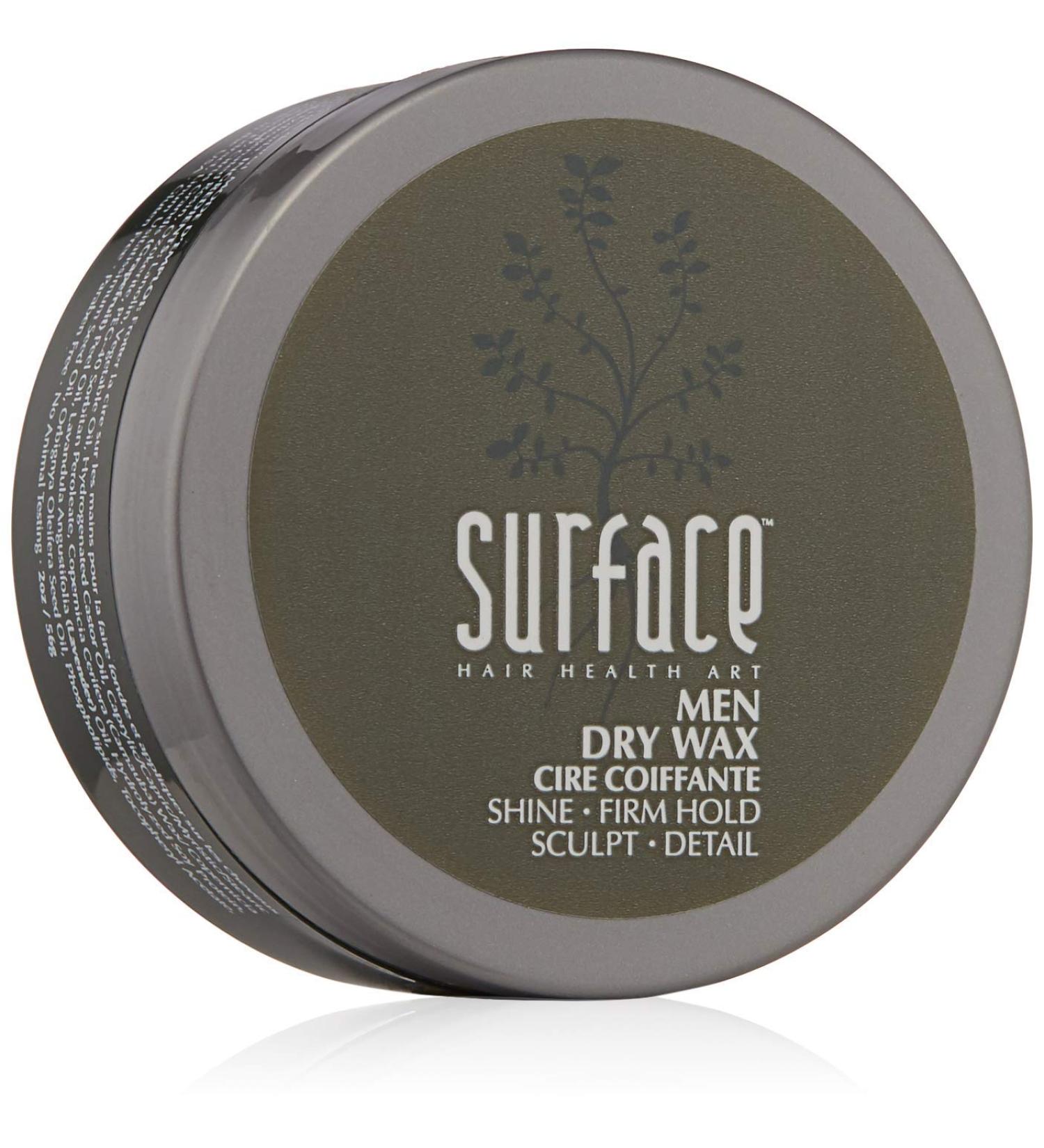 Surface Hair Men Dry Wax - Meltable Wax for Firm & Sculpted Hairstyles | 2 oz | International Shipping - Buy Online on GoSupps.com