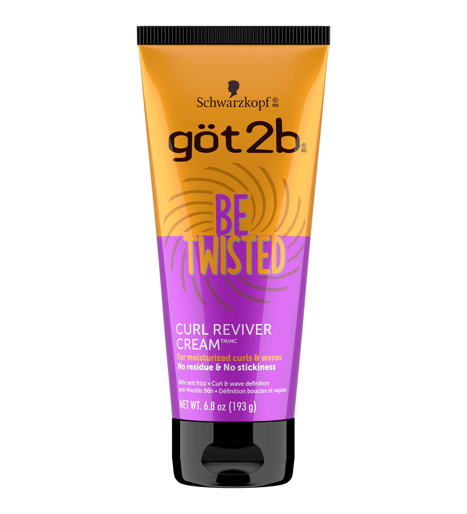 GOT 2B Be Twisted Curl Reviver Cream 6.8oz - Define & Revive Curls - Buy Online on GoSupps.com