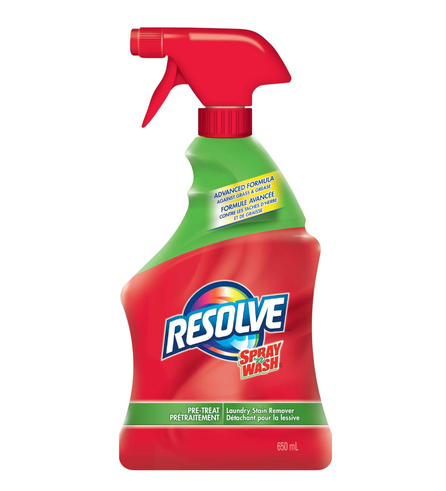 Resolve Spray 'N Wash Laundry Stain Remover Pre-Treat Trigger 650 ml Pre-Treat Trigger 650 ml (Pack of 1) - Buy Online on GoSupps.com