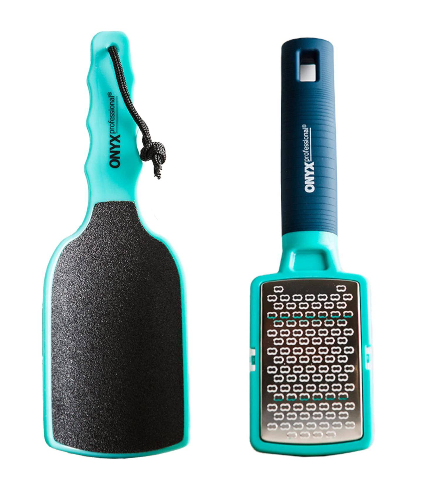 Double Sided XL Curved Foot File & Callus Remover - Professional Spa Pedicure Kit for Dead Skin, Cracked Heel Repair, Exfoliation - Buy Online on GoSupps.com