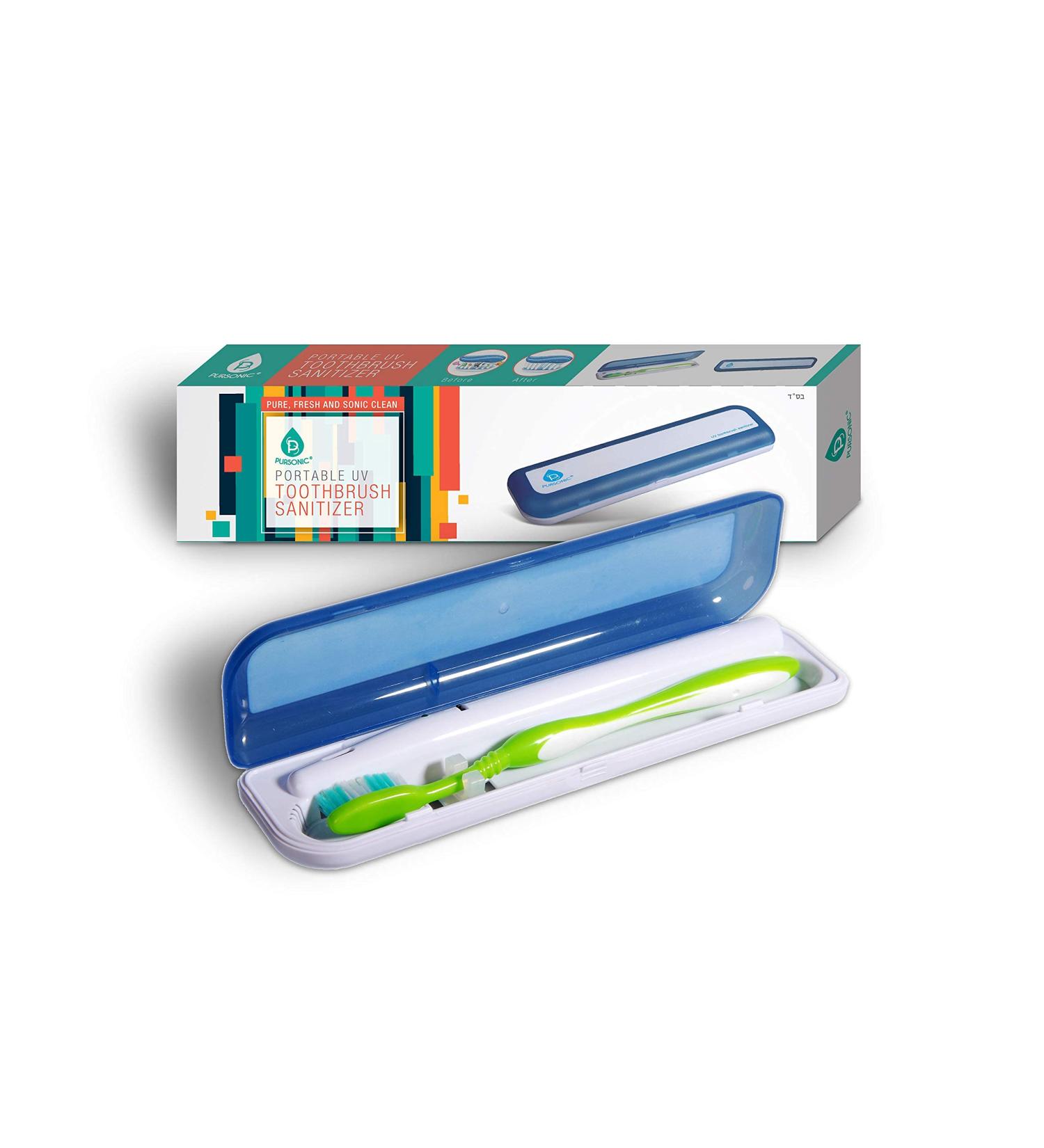 Pursonic S1 Portable UV Toothbrush Sanitizer - Keep Your Toothbrush Clean and Germ-Free - Buy Online on GoSupps.com