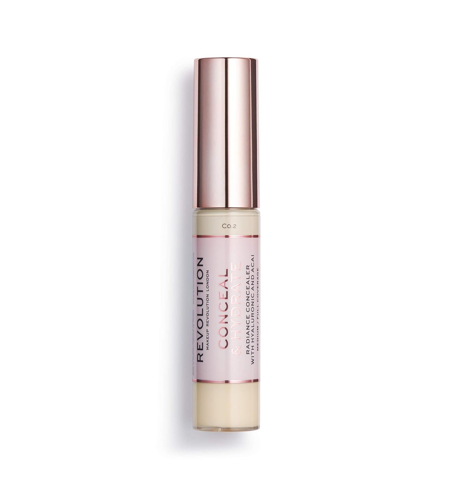Makeup Revolution Conceal & Hydrate Concealer C5.7 - Hydrating Coverage for a Flawless Finish - Buy Online on GoSupps.com