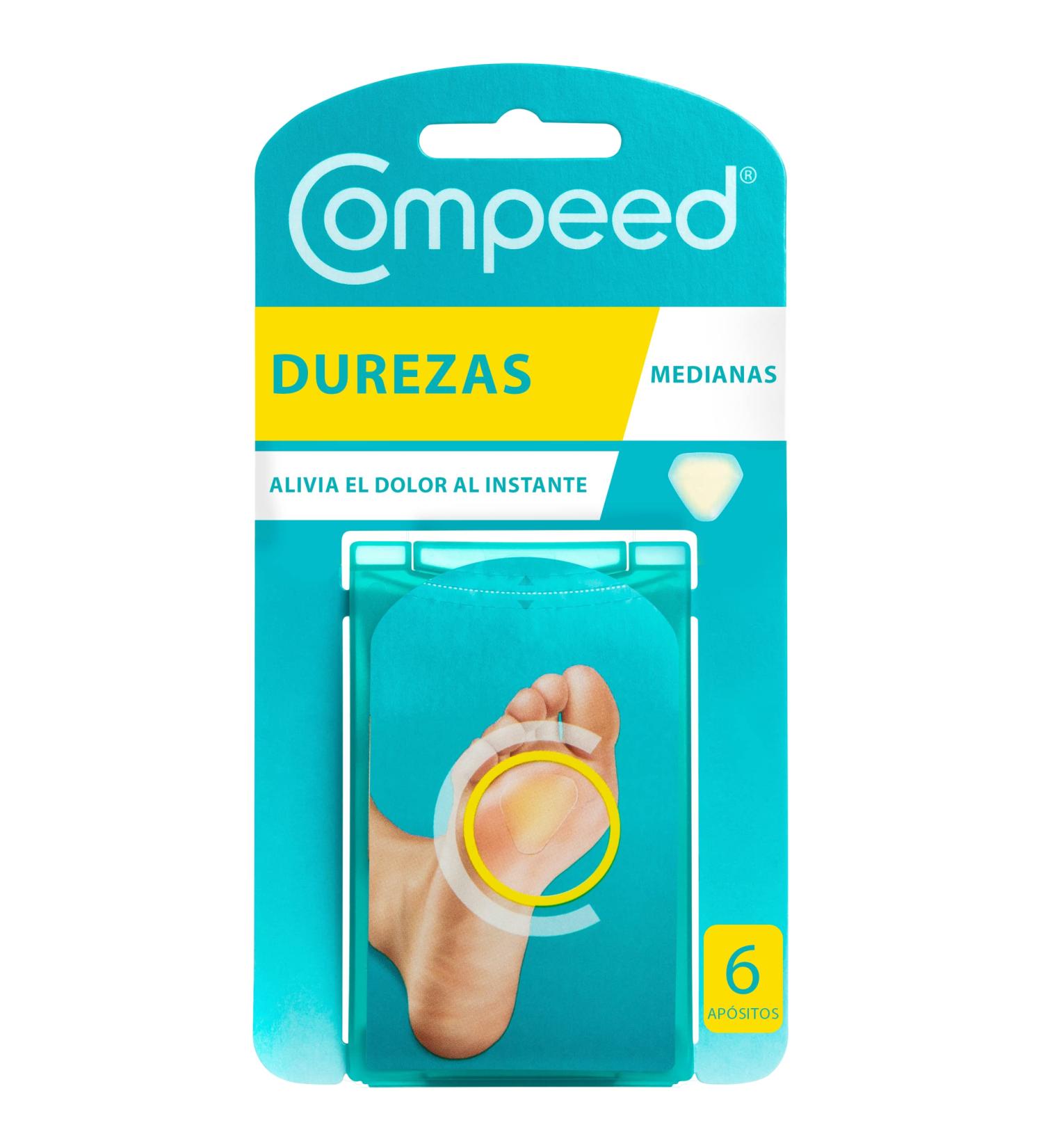 Compeed Hardness Medium - 6 Pack Turquoise (932) | Fast International Shipping - Heal Blisters & Calluses - Buy Online on GoSupps.com