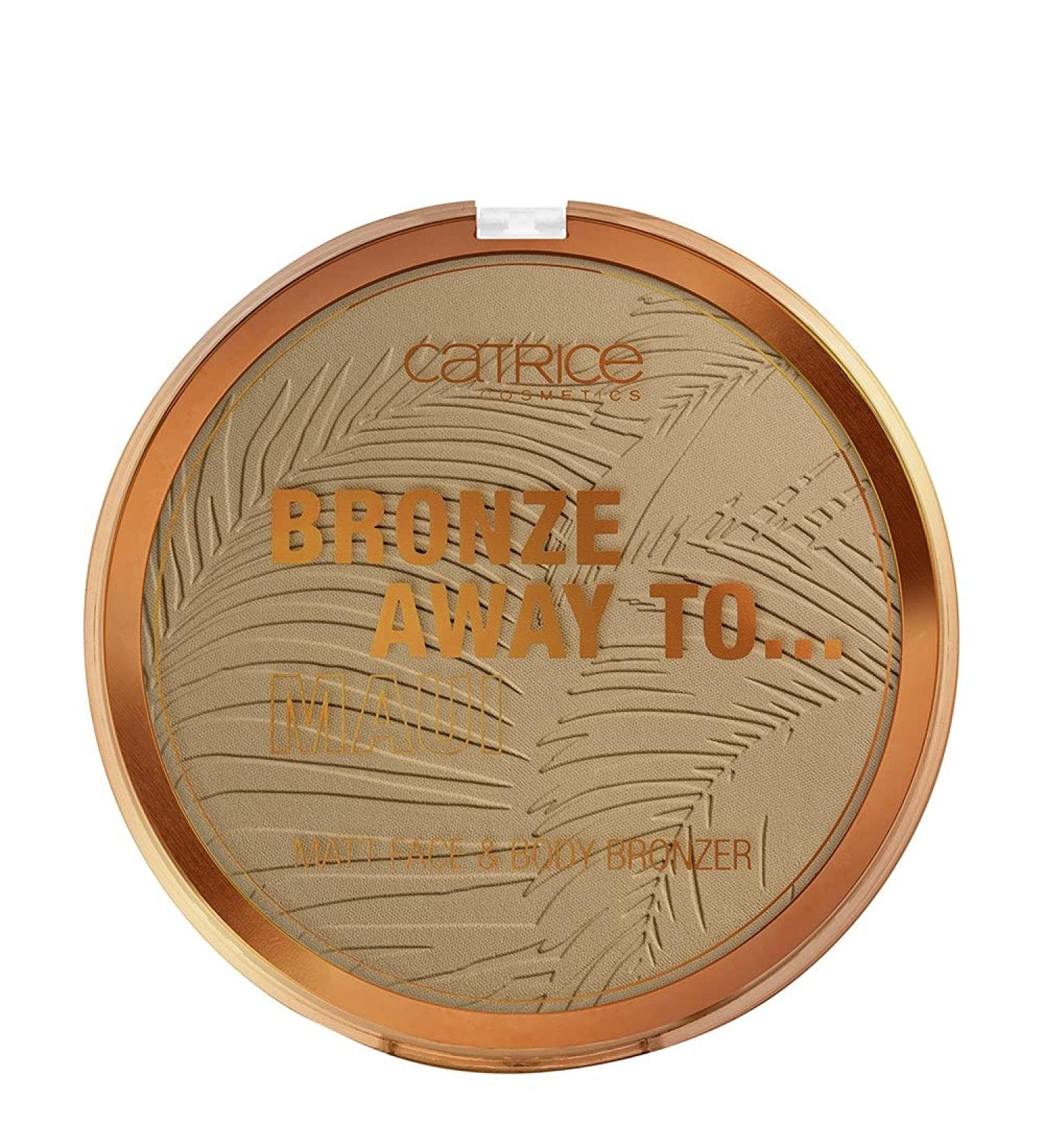 Catrice Bronze Away Matt Face & Body Bronzer - Vegan Paraben-Free Instant Results for Dry & Combination Skin (No. C01) - Buy Online on GoSupps.com