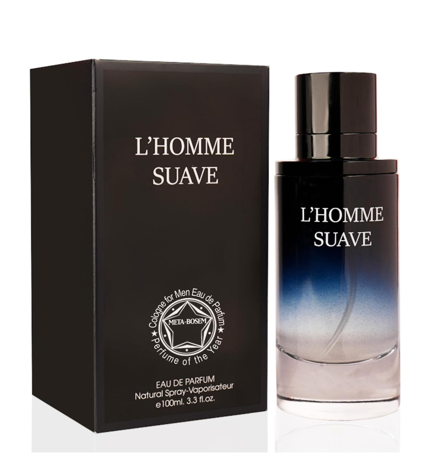 META-BOSEM L'Homme Suave Sensual Woody Fragrance for Men | Long Lasting Cologne Aromatic Scent Eau de Parfum Natural Spray - Great Holiday Gift 3.4 Fl Oz/100 Ml - Buy Online on GoSupps.com