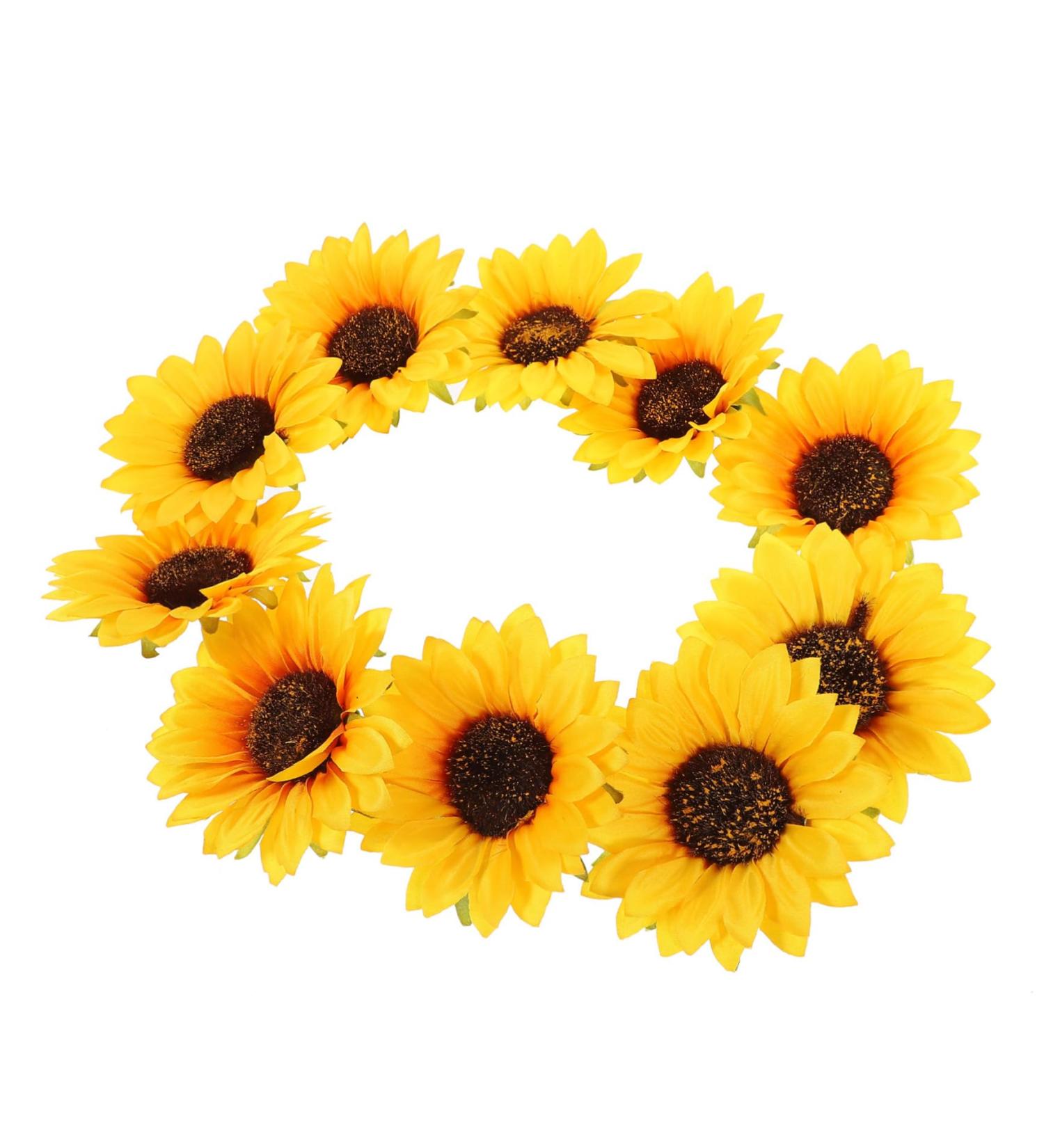 Zerodeko 50 Pcs Simulated Sunflower Clothes Decoration Easy to Attach Patch Sunflower Design Attractive Patch Cotton Patch Coat Artificial Flower Dance Costume Clothing Decorate Silk Cloth As Shownx5pcs 10X10X2CMx5pcs - Buy Online on GoSupps.com